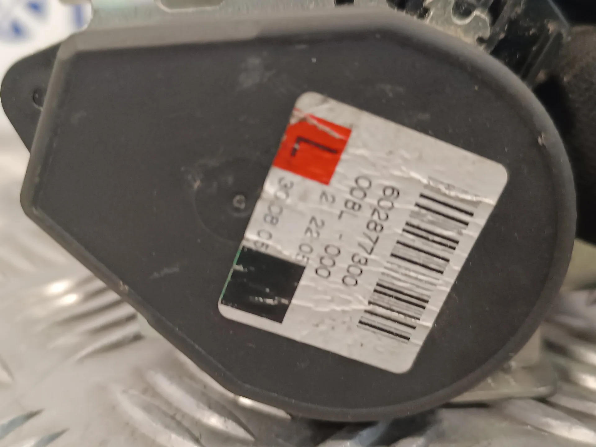 Cinturon Seguridad Delantero Izquierdo para Mercedes-Benz Clase B (W245)