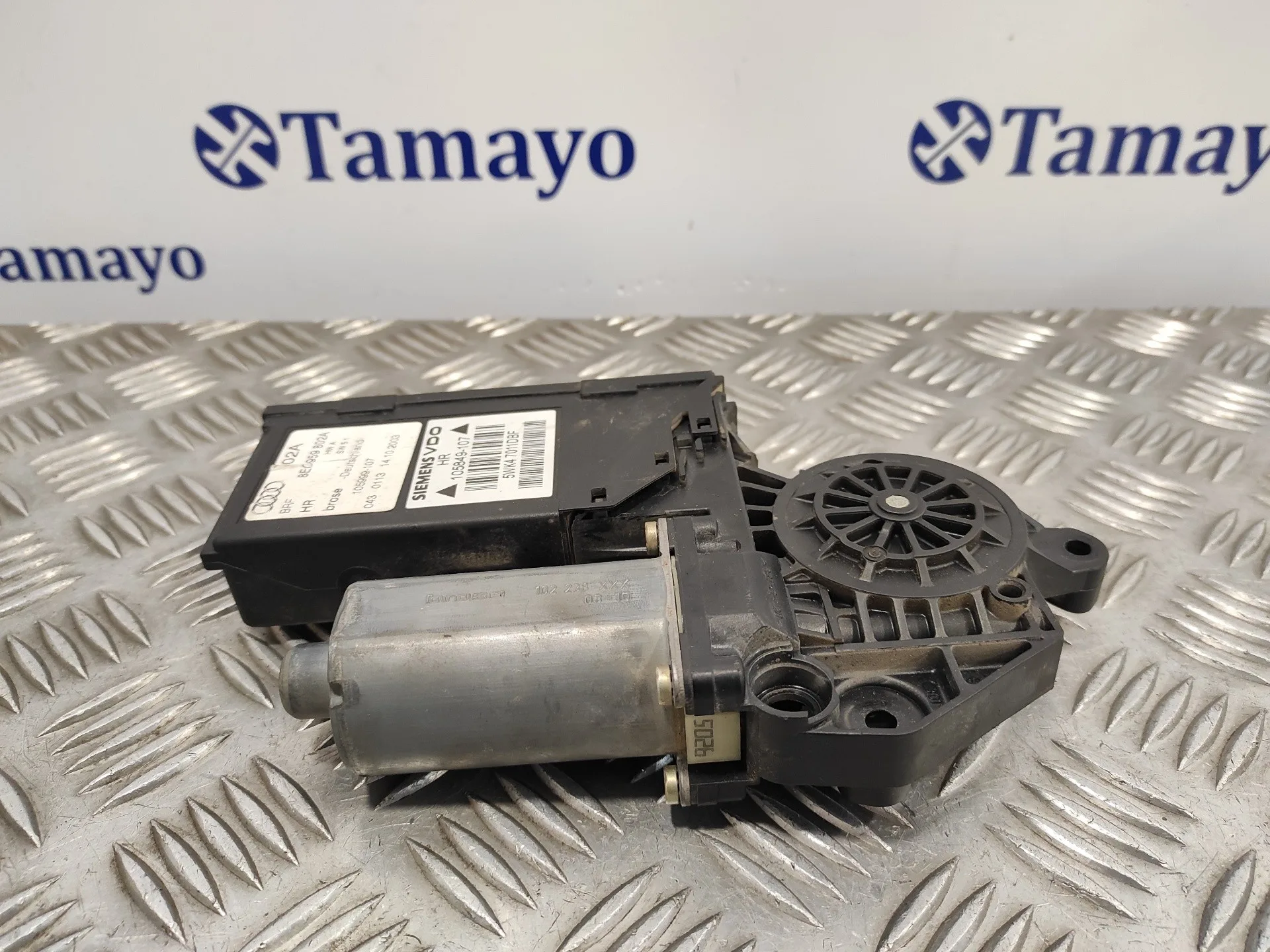 Motor Elevalunas Trasero Derecho para Audi A4 Berlina (8E)