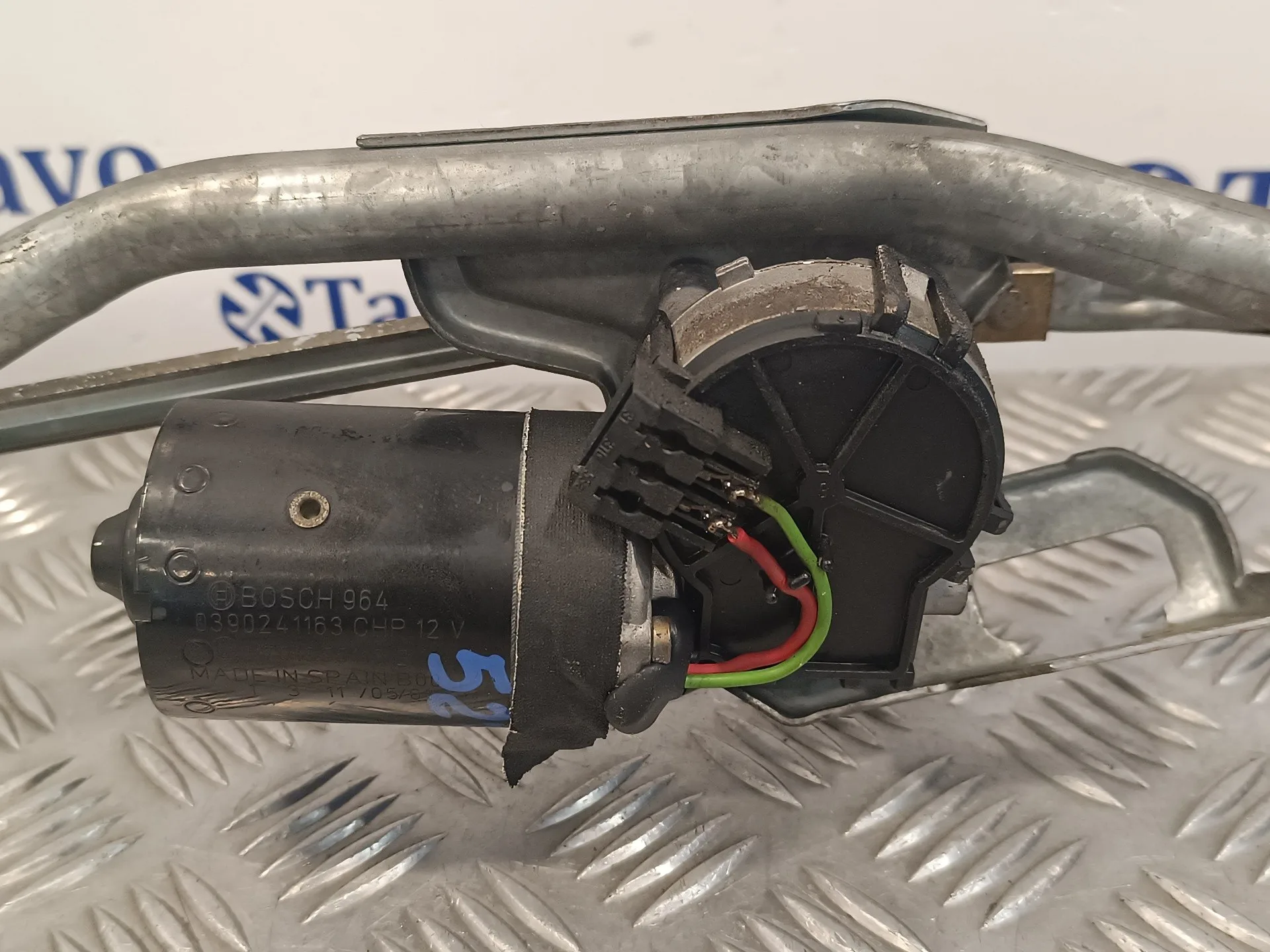 Motor Limpia Delantero para Volkswagen T4 Transporter/Furgoneta (Mod. 1991)