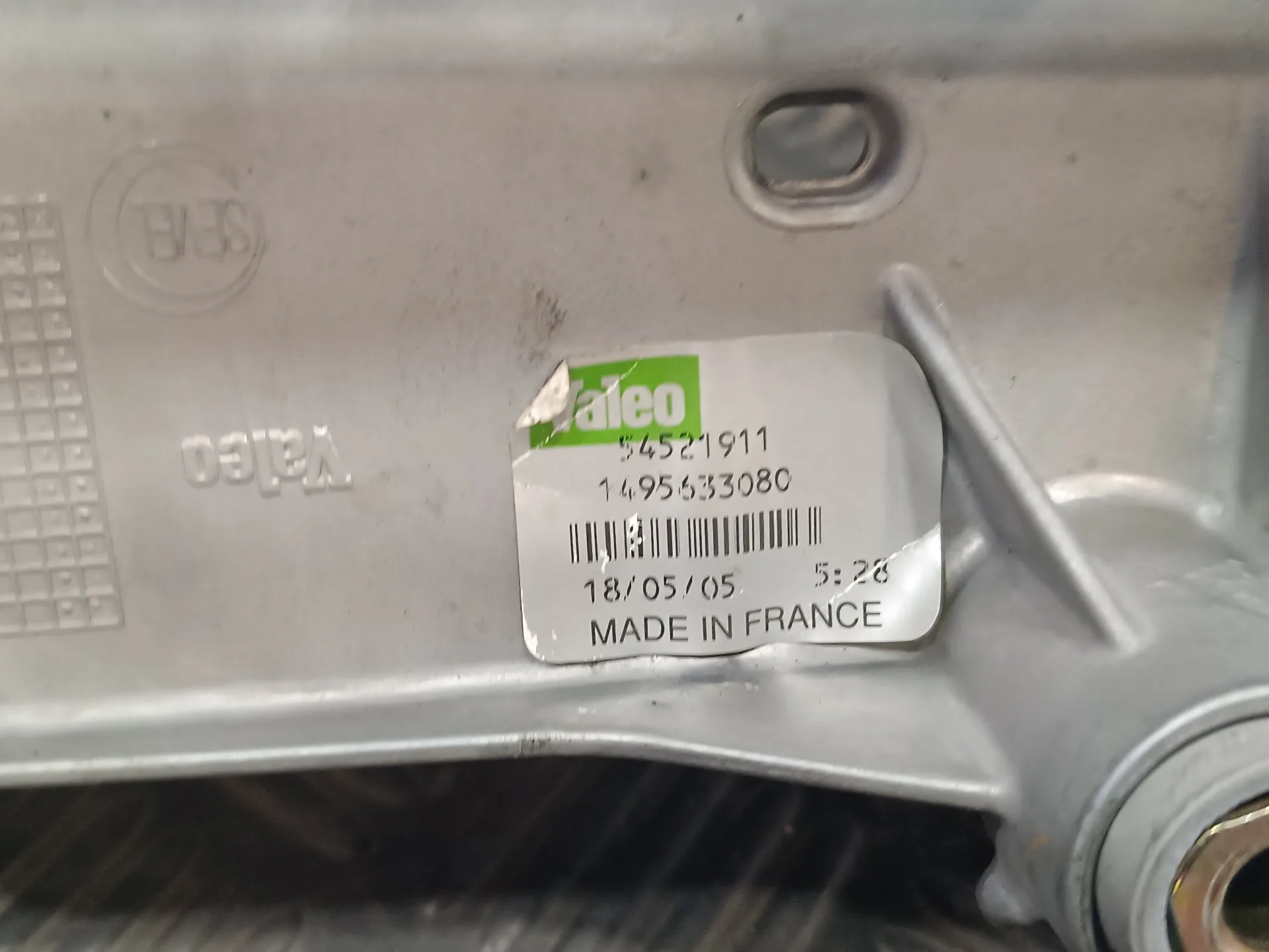 Motor Limpia Delantero para Peugeot 807