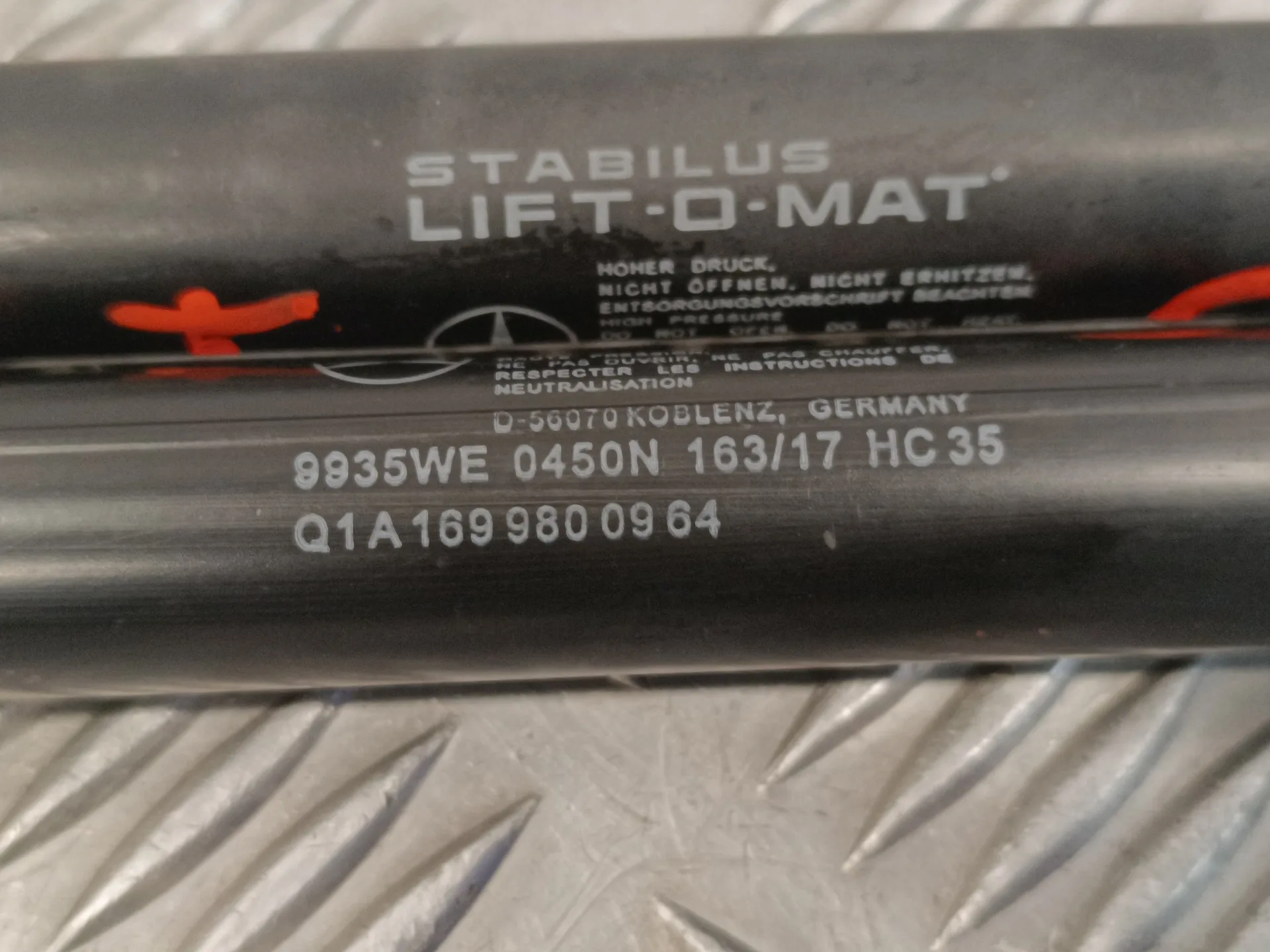 Amortiguadores Maletero / Porton para Mercedes-Benz Clase B (W245)