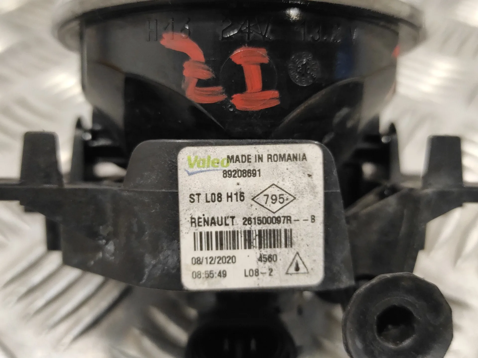 Faro Antiniebla Izquierdo para Dacia Sandero