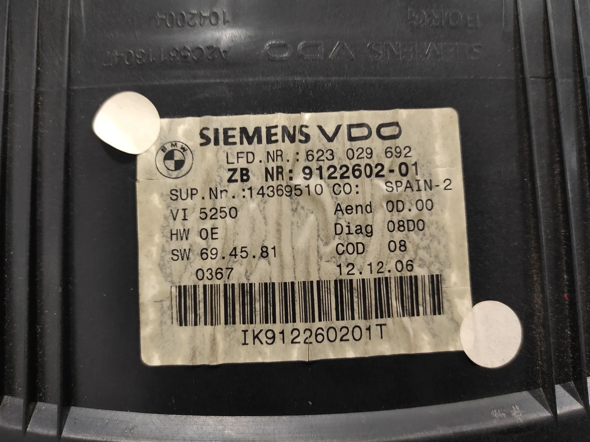 Cuadro Instrumentos para Bmw Serie 3 Touring (E91)