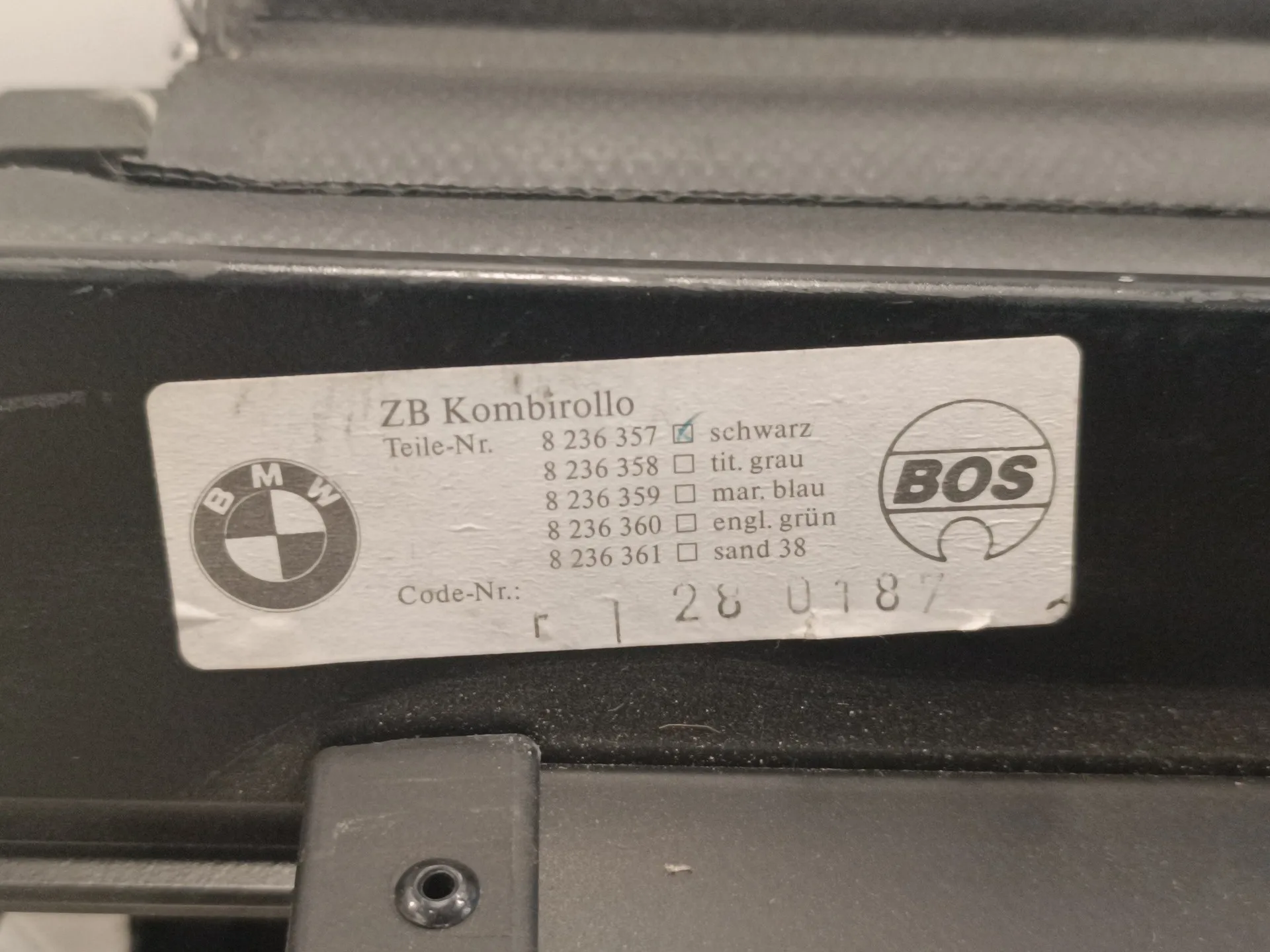 Bandeja Trasera para Bmw Serie 5 Touring (E39)