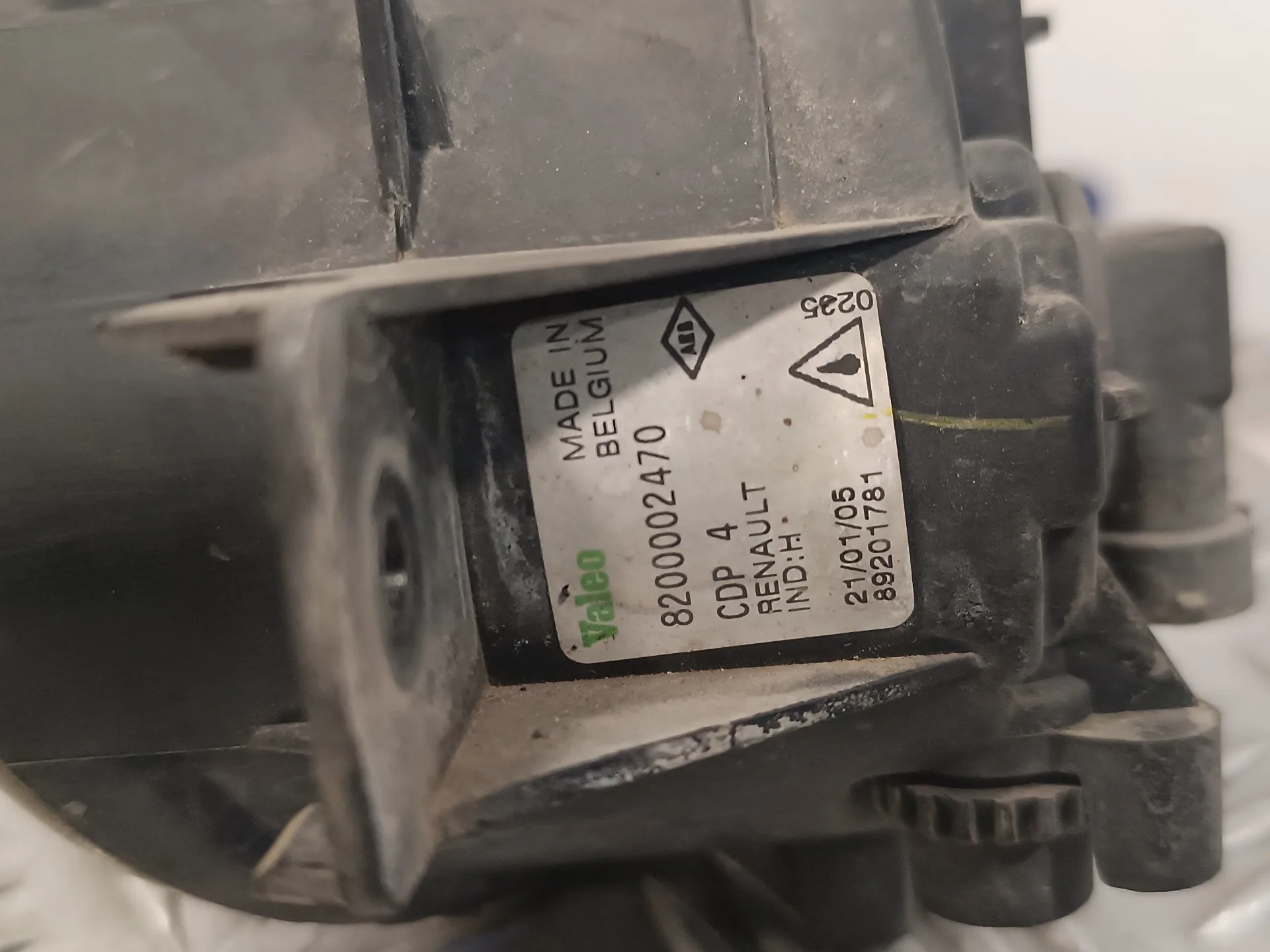 Faro Antiniebla Derecho para Renault Espace Iv (Jk0)