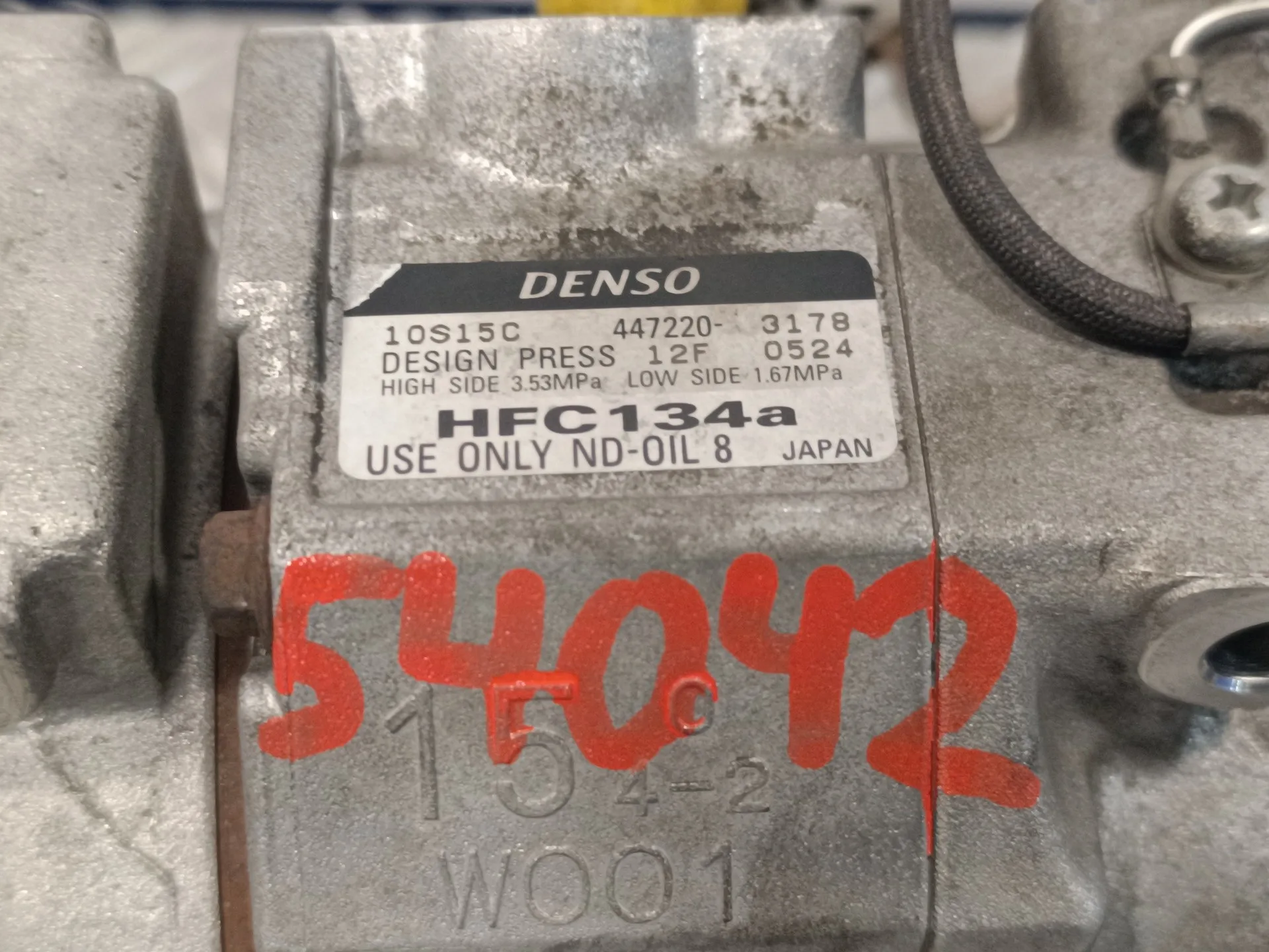 Compresor Aire Acondicionado para Toyota Lexus Is 200 (Gxe10)