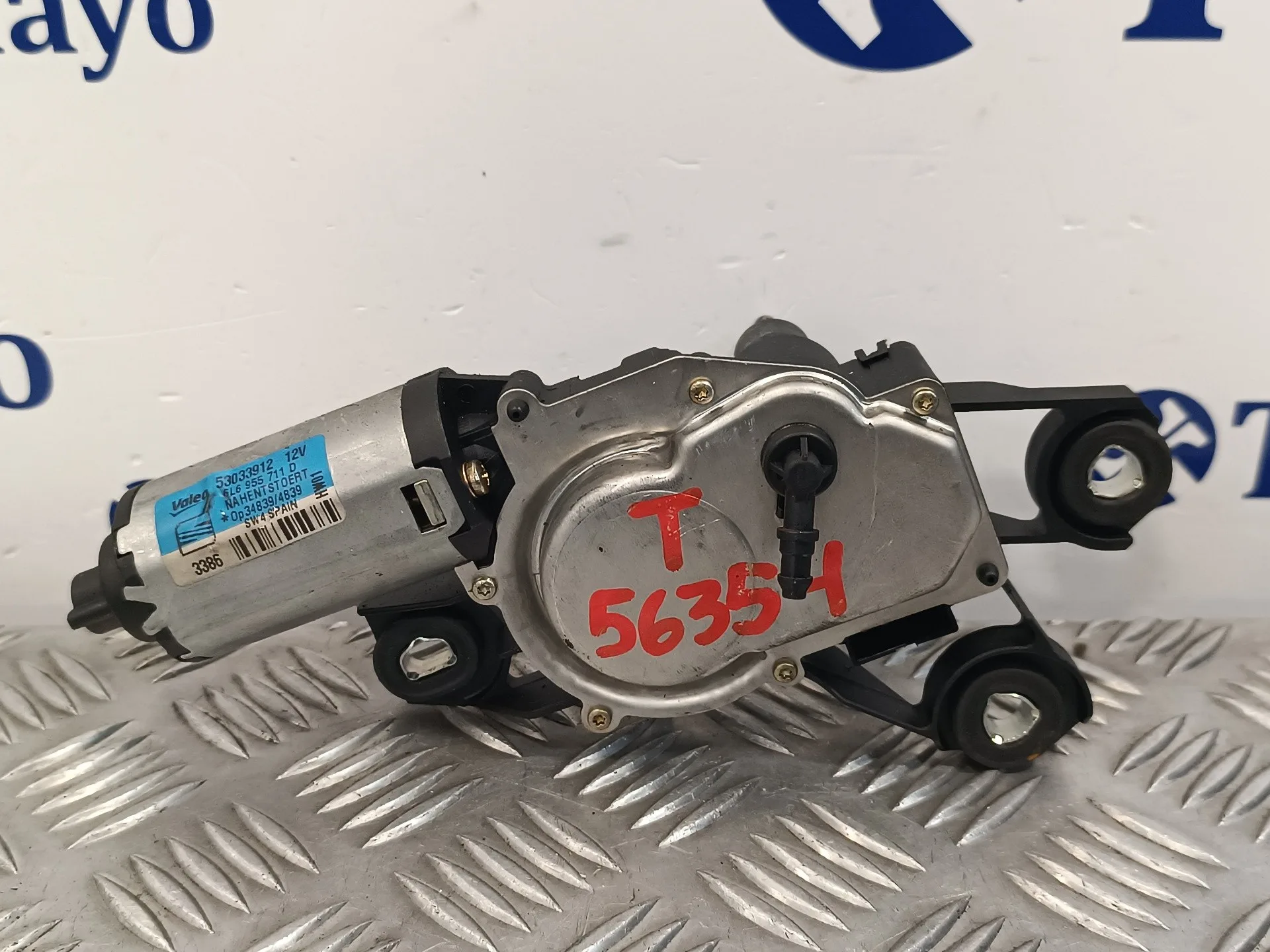 Motor Limpia Trasero para Seat Ibiza (6L1)