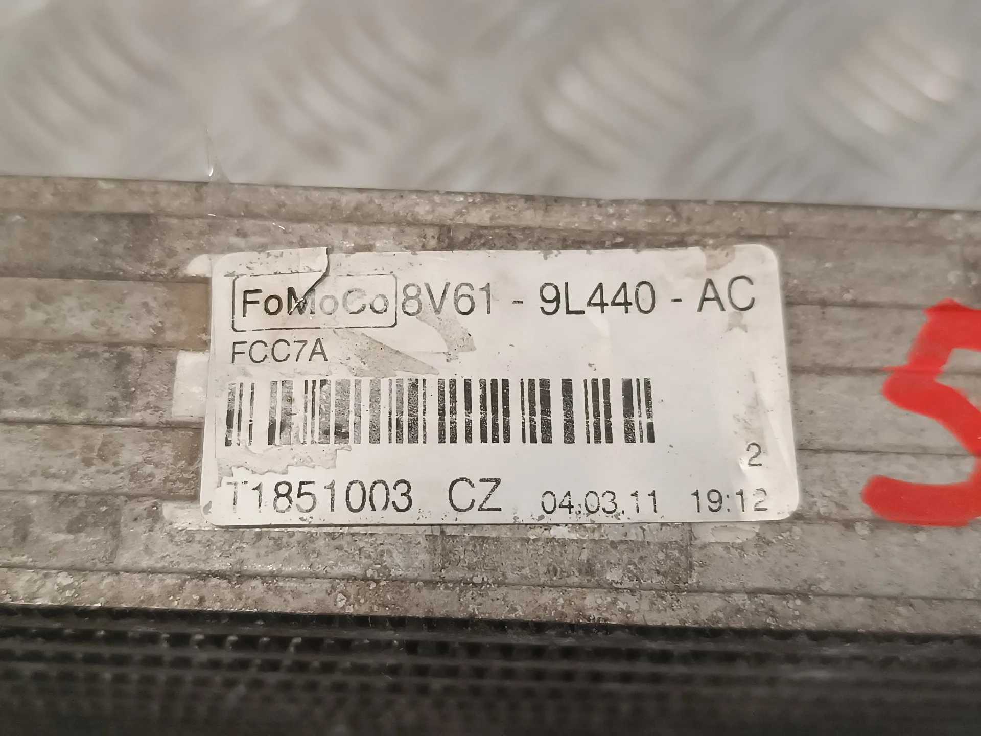 Intercooler para Volvo S40 Berlina