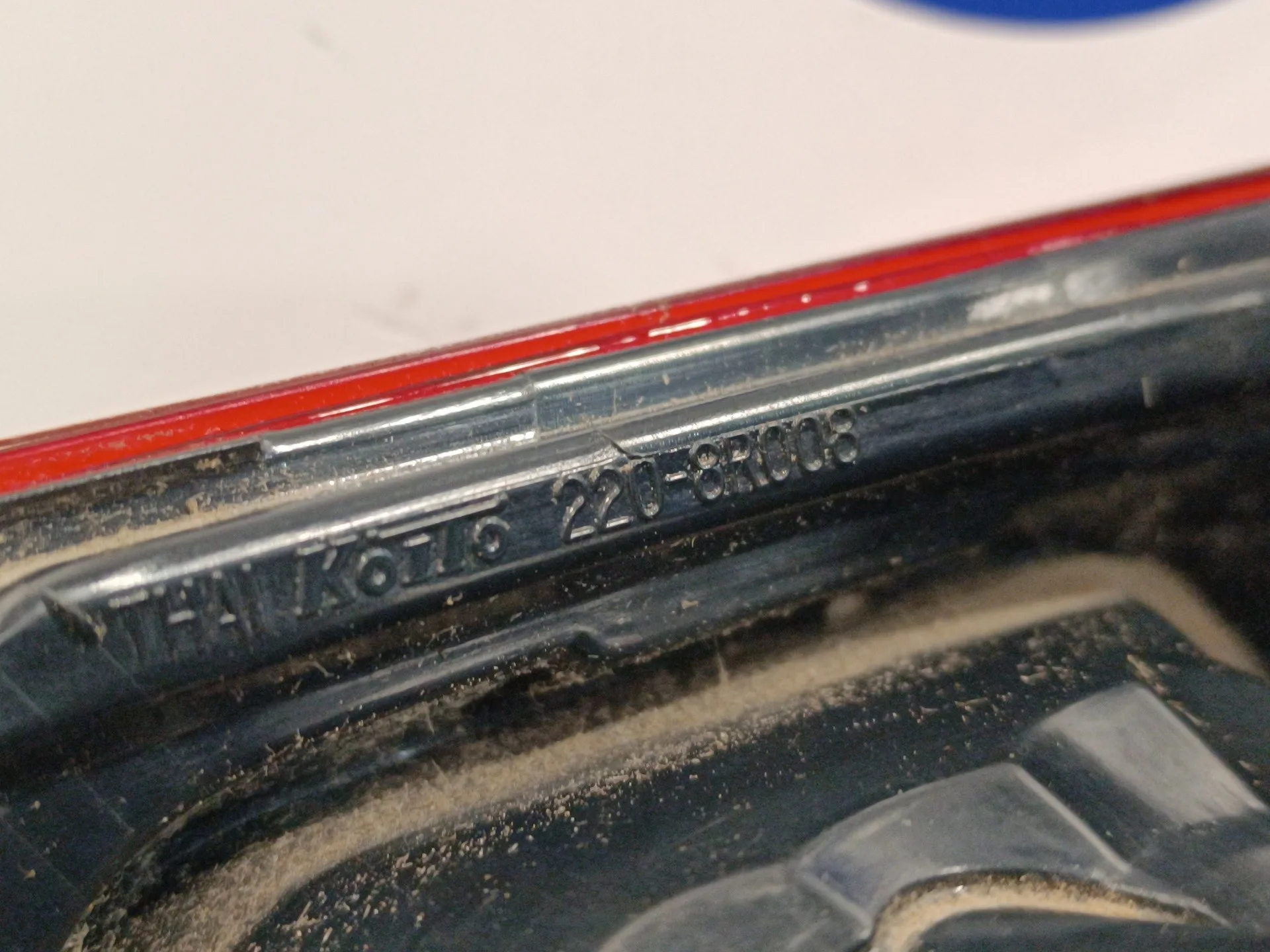 Piloto Trasero Izquierdo para Isuzu D-Max