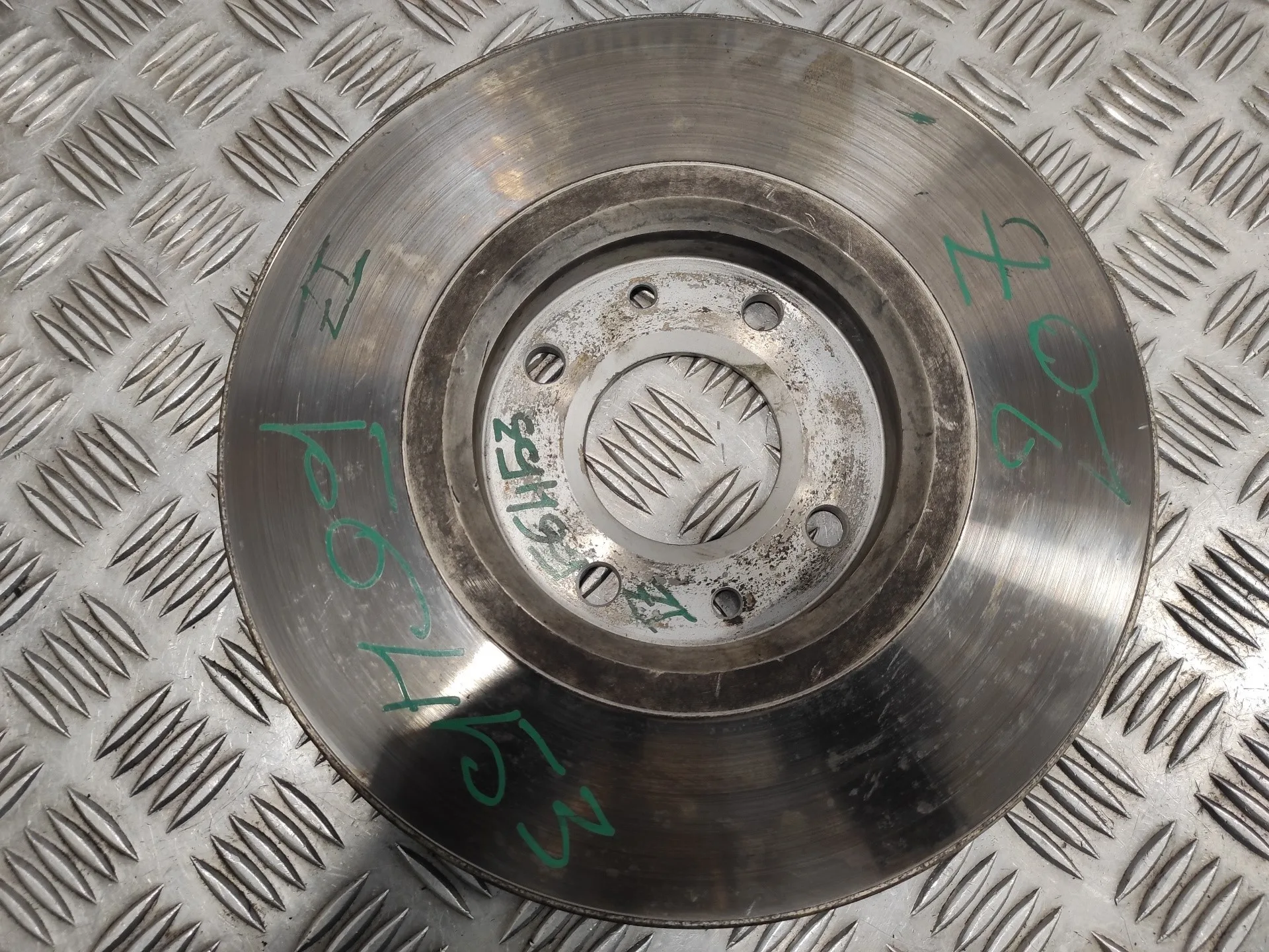 Disco Freno Delantero para Peugeot 207