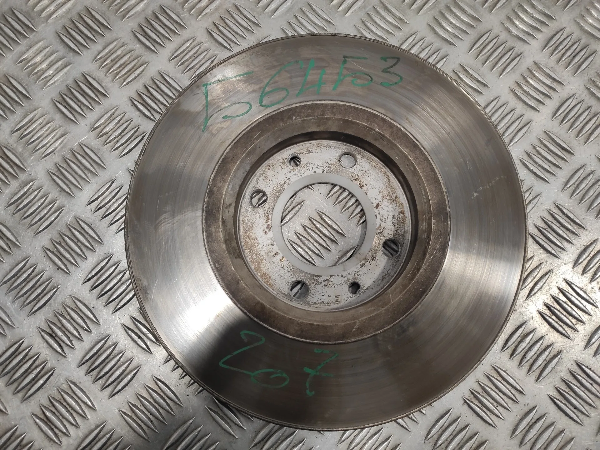 Disco Freno Delantero para Peugeot 207