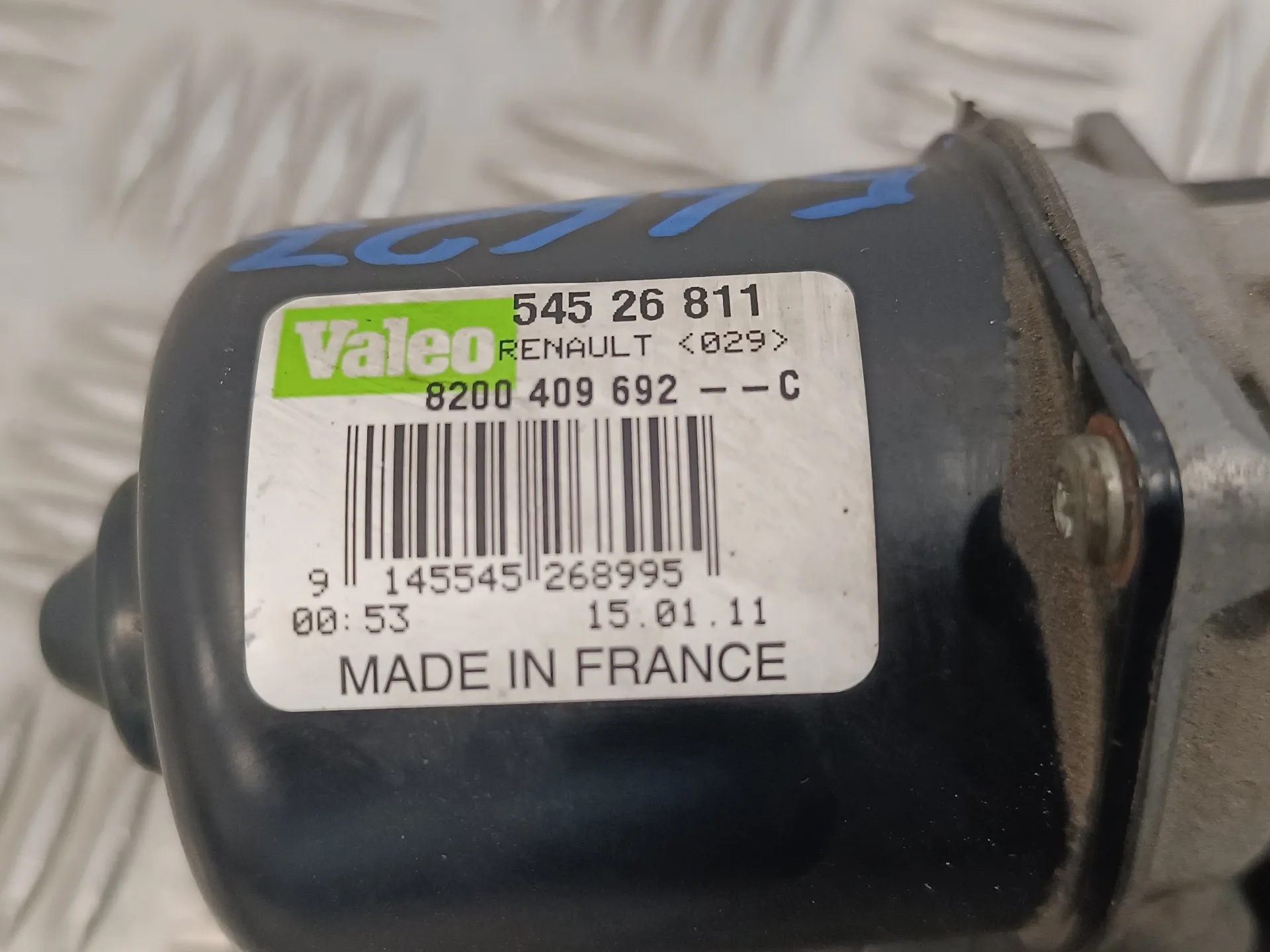 Motor Limpia Delantero para Renault Kangoo