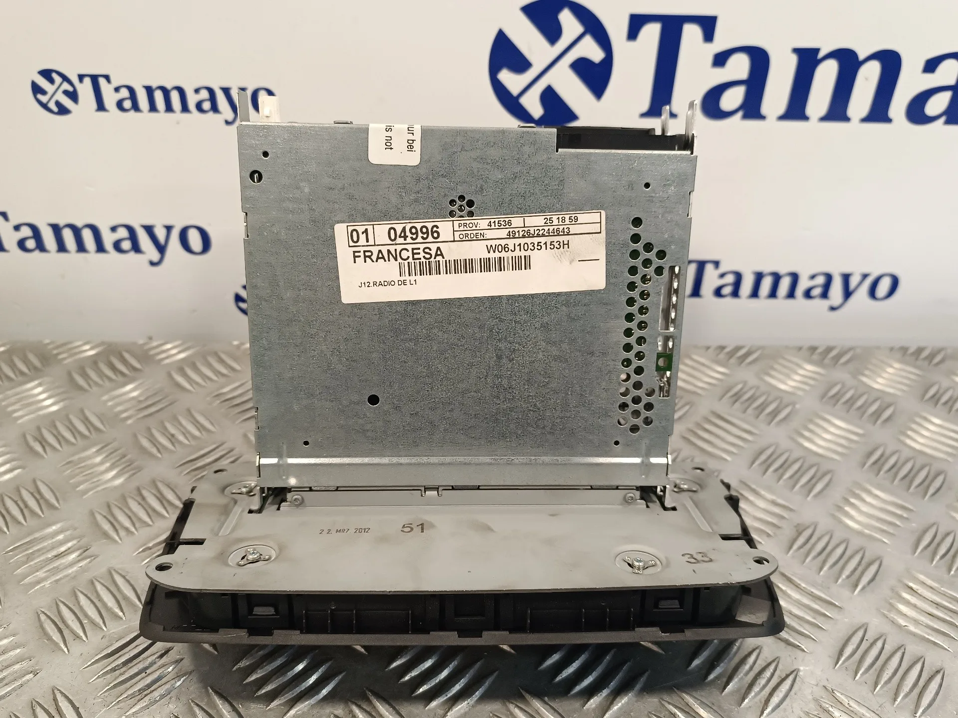 Sistema Audio / Radio Cd para Seat Ibiza St (6J8)