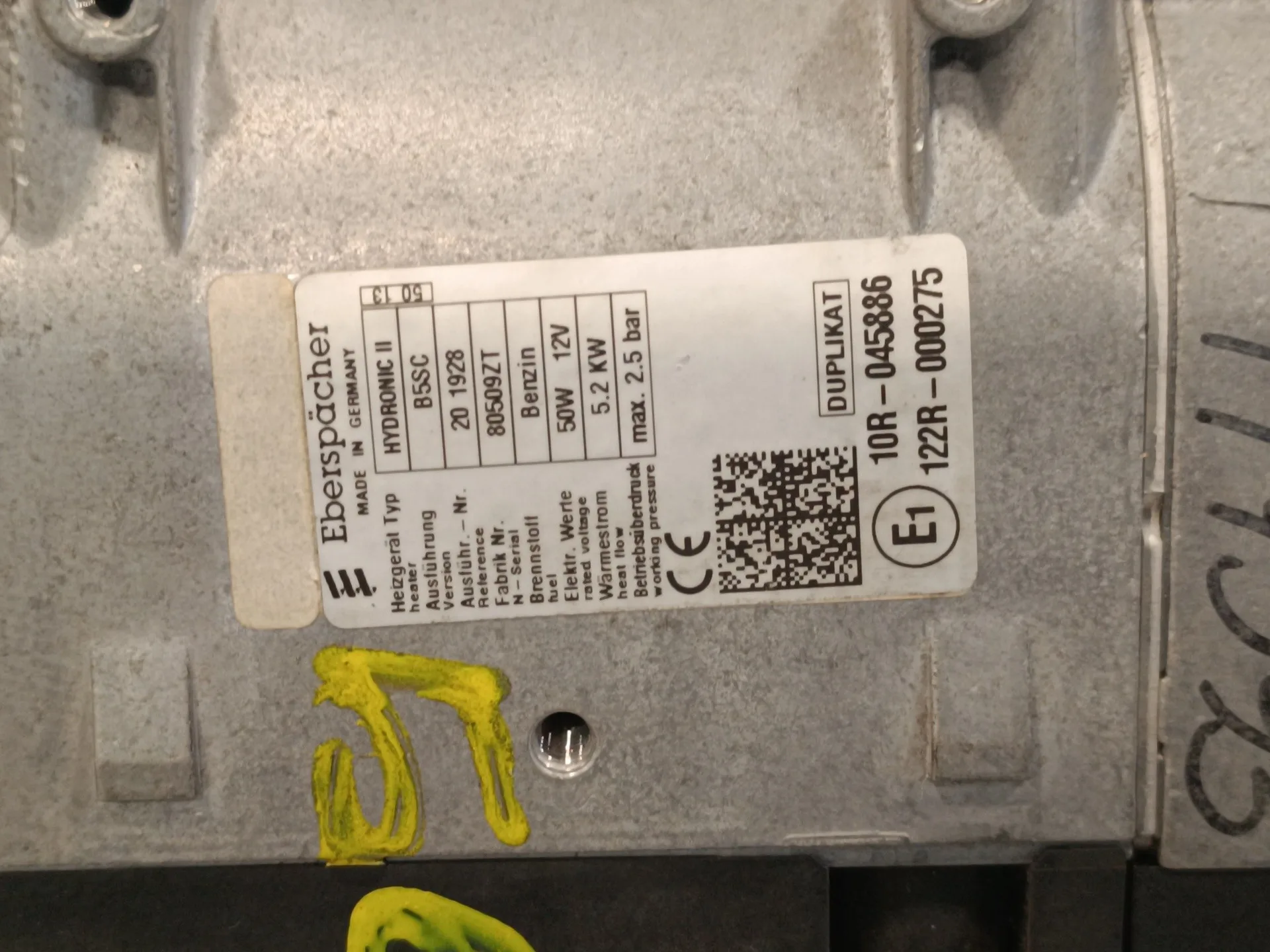 Calefaccion Autonoma para Ford Ranger (Tke)