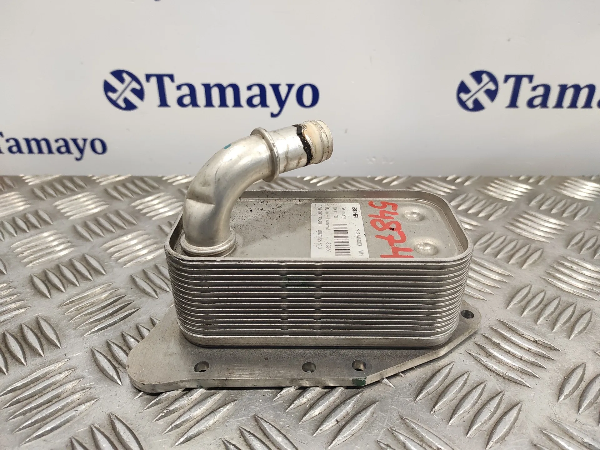 Enfriador Aceite Motor para Opel Astra J Lim.