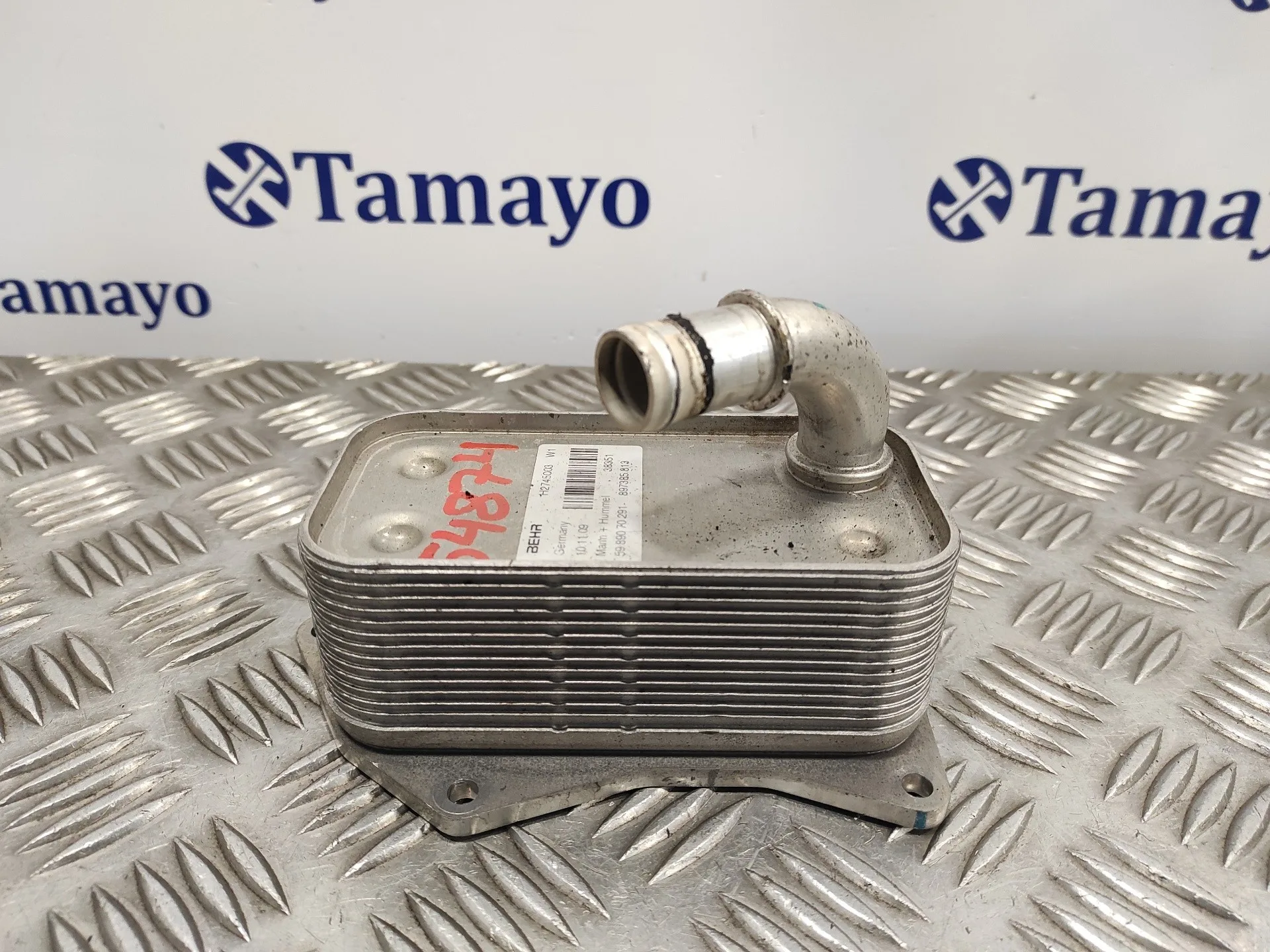 Enfriador Aceite Motor para Opel Astra J Lim.