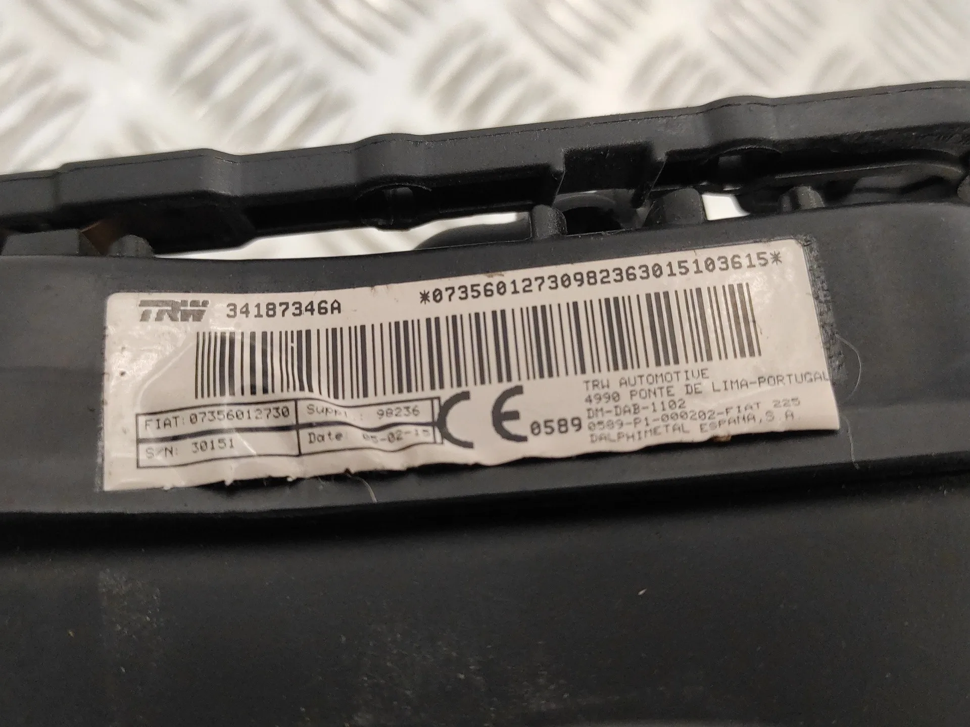 Airbag Delantero Izquierdo para Peugeot Bipper