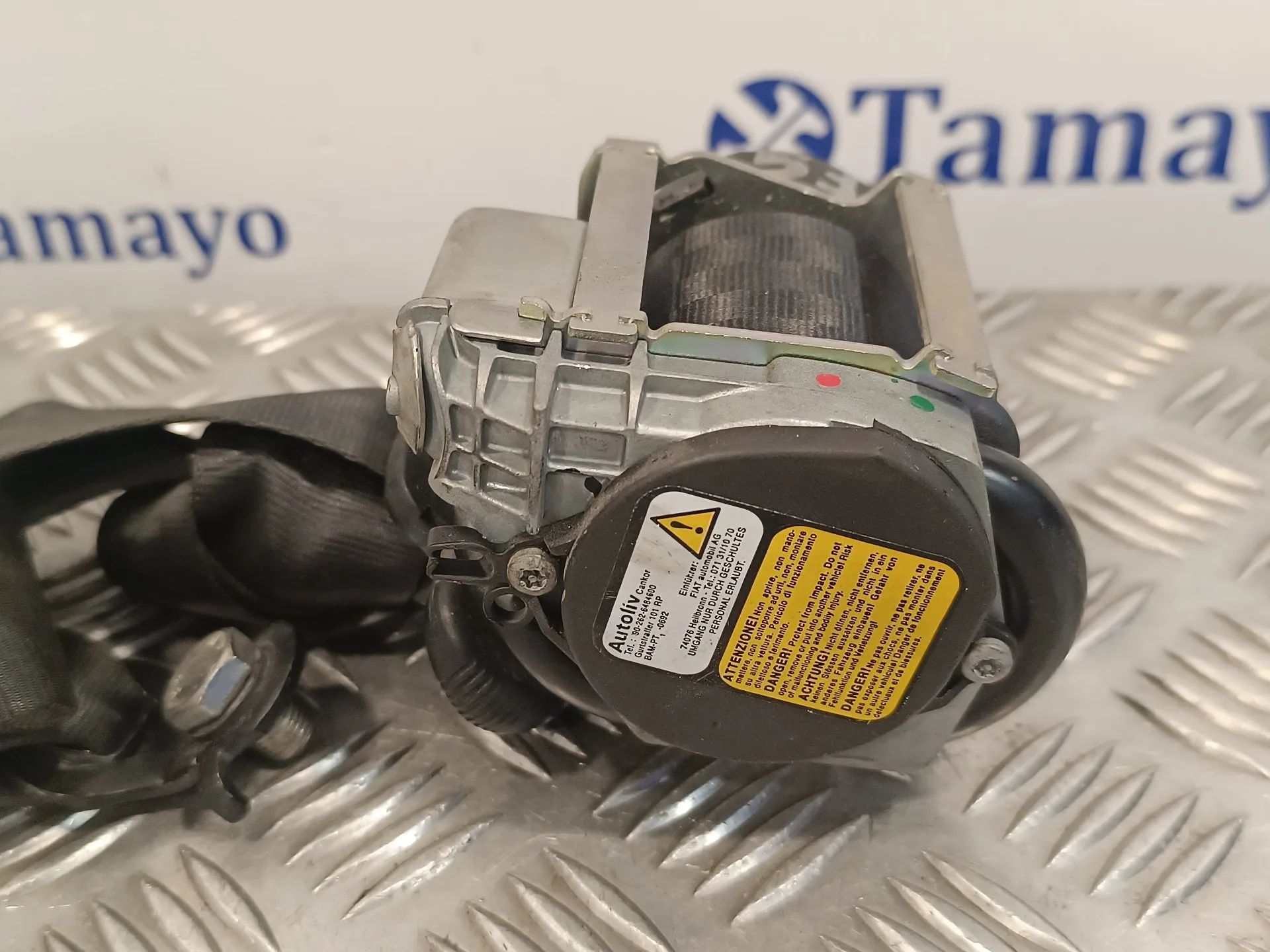 Cinturon Seguridad Delantero Izquierdo para Citroën Nemo
