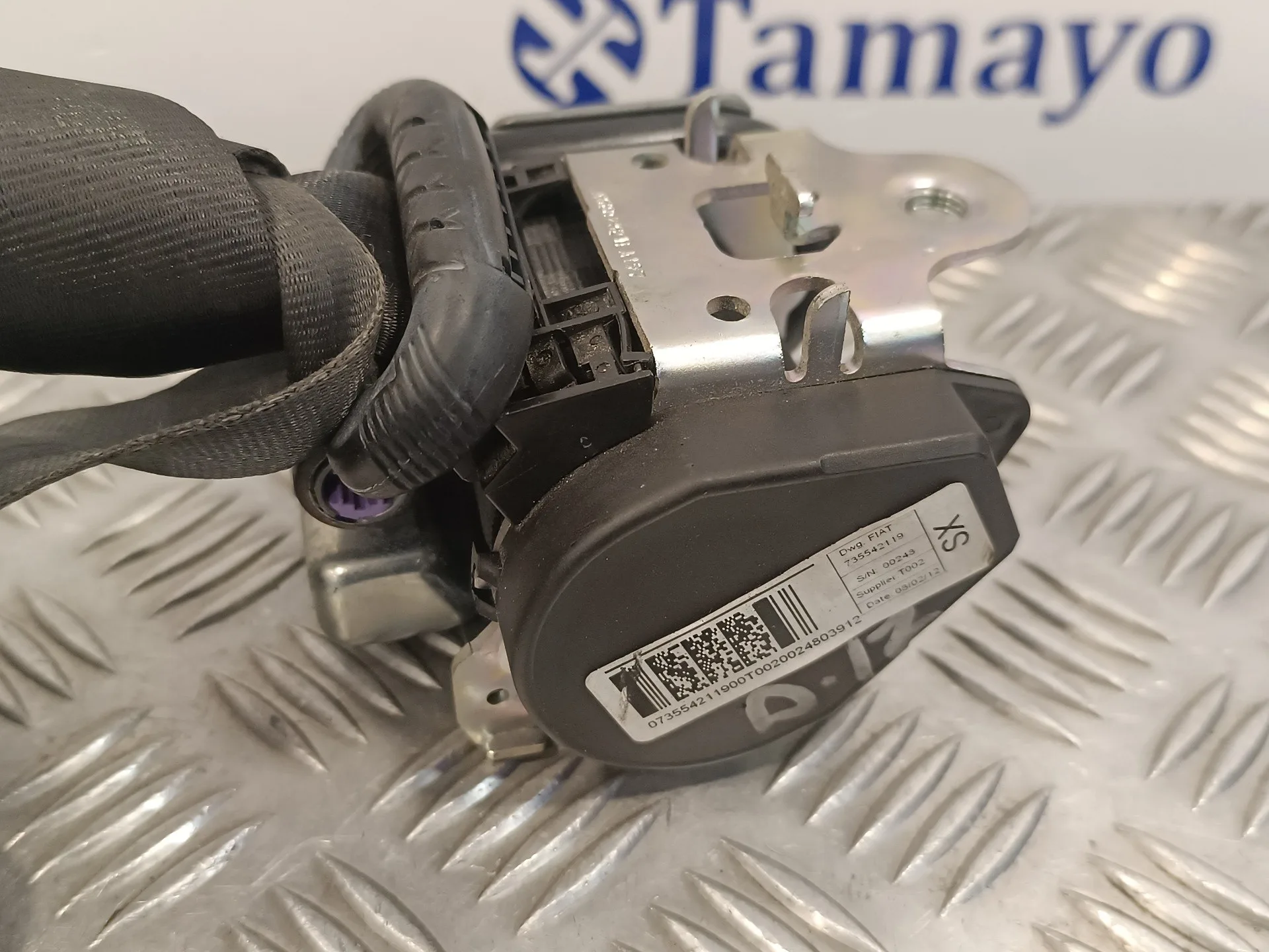 Cinturon Seguridad Delantero Izquierdo para Citroën Nemo