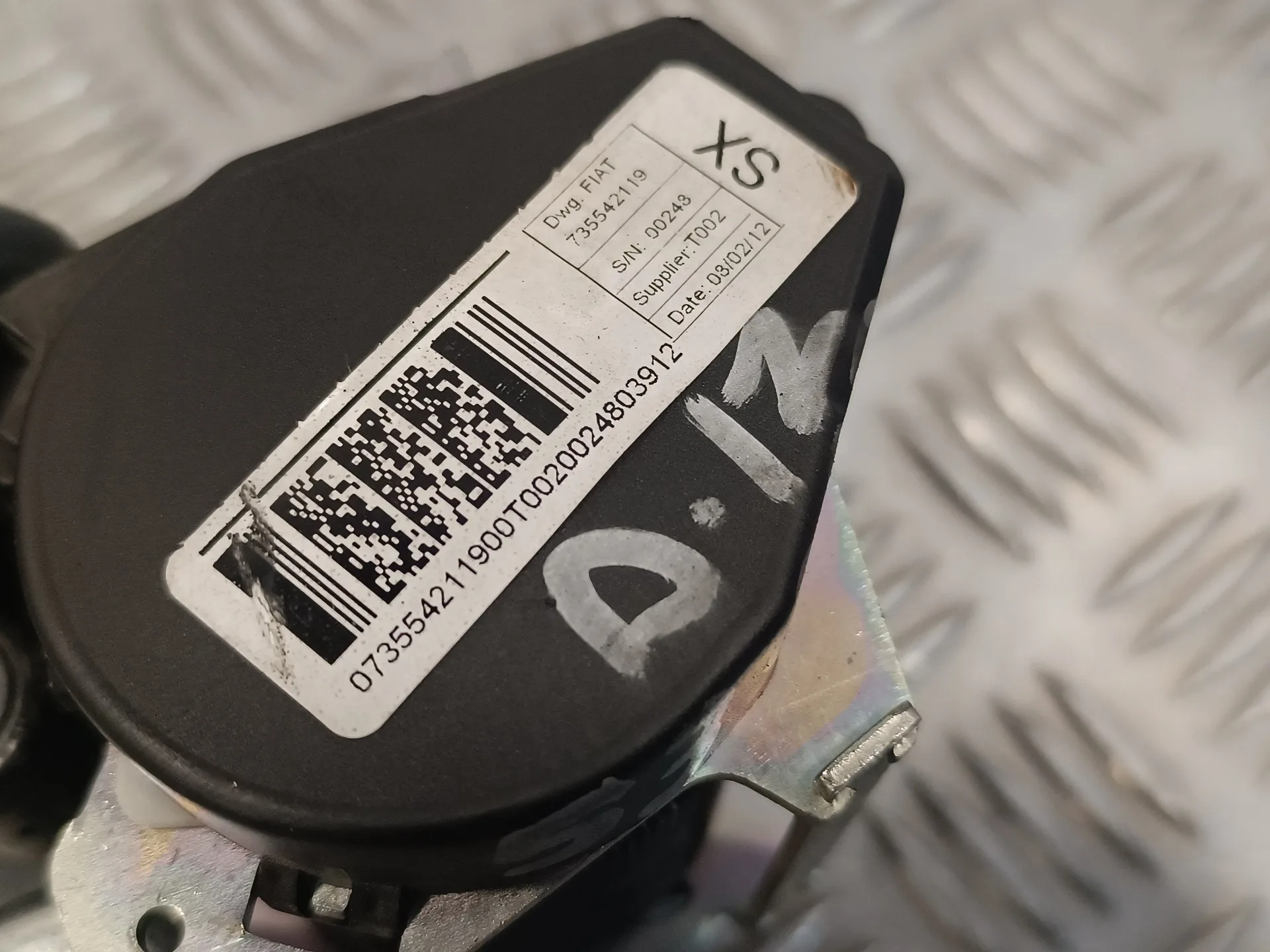 Cinturon Seguridad Delantero Izquierdo para Citroën Nemo