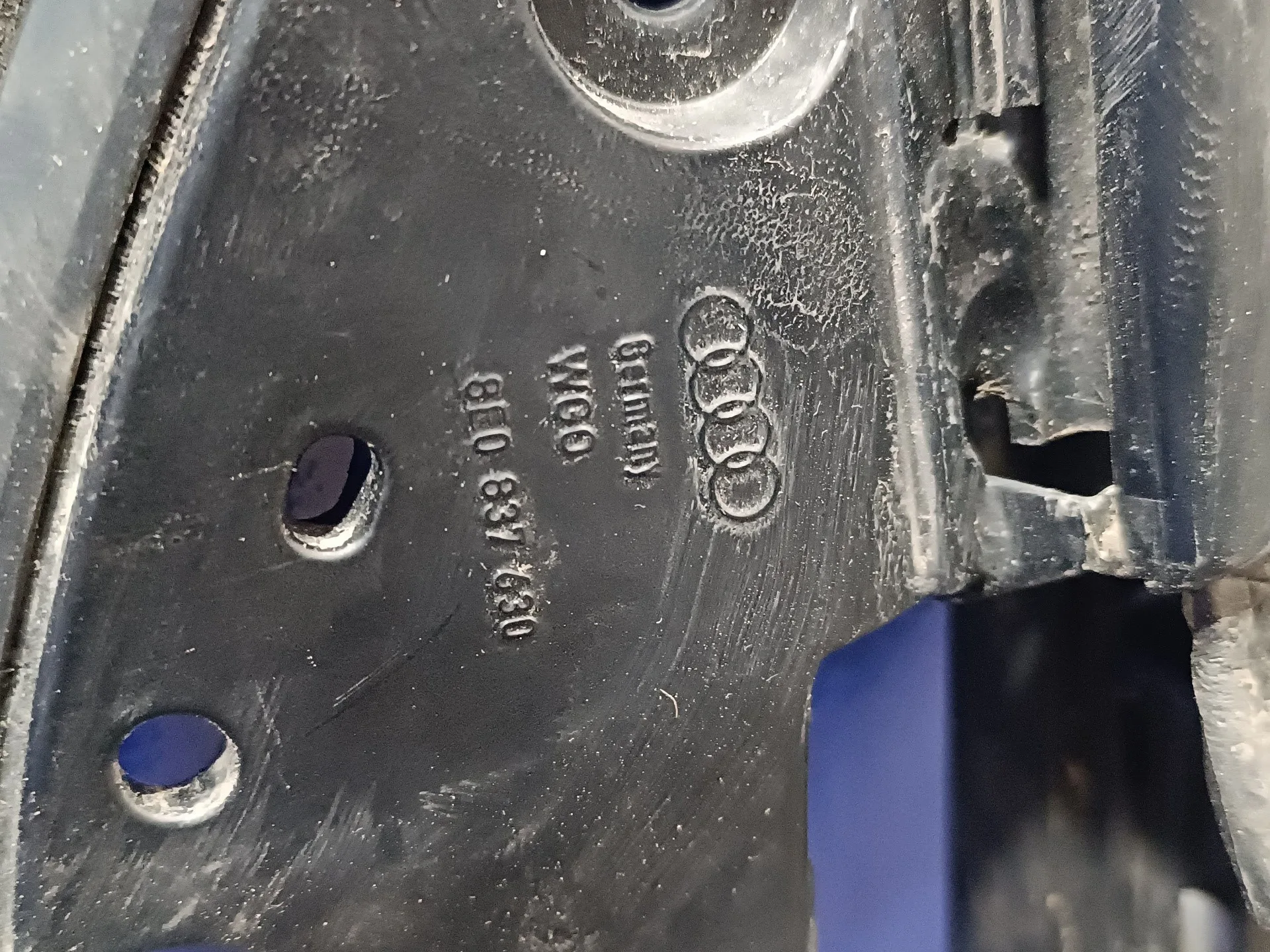 Elevalunas Delantero Derecho para Audi A4 Berlina (8E)