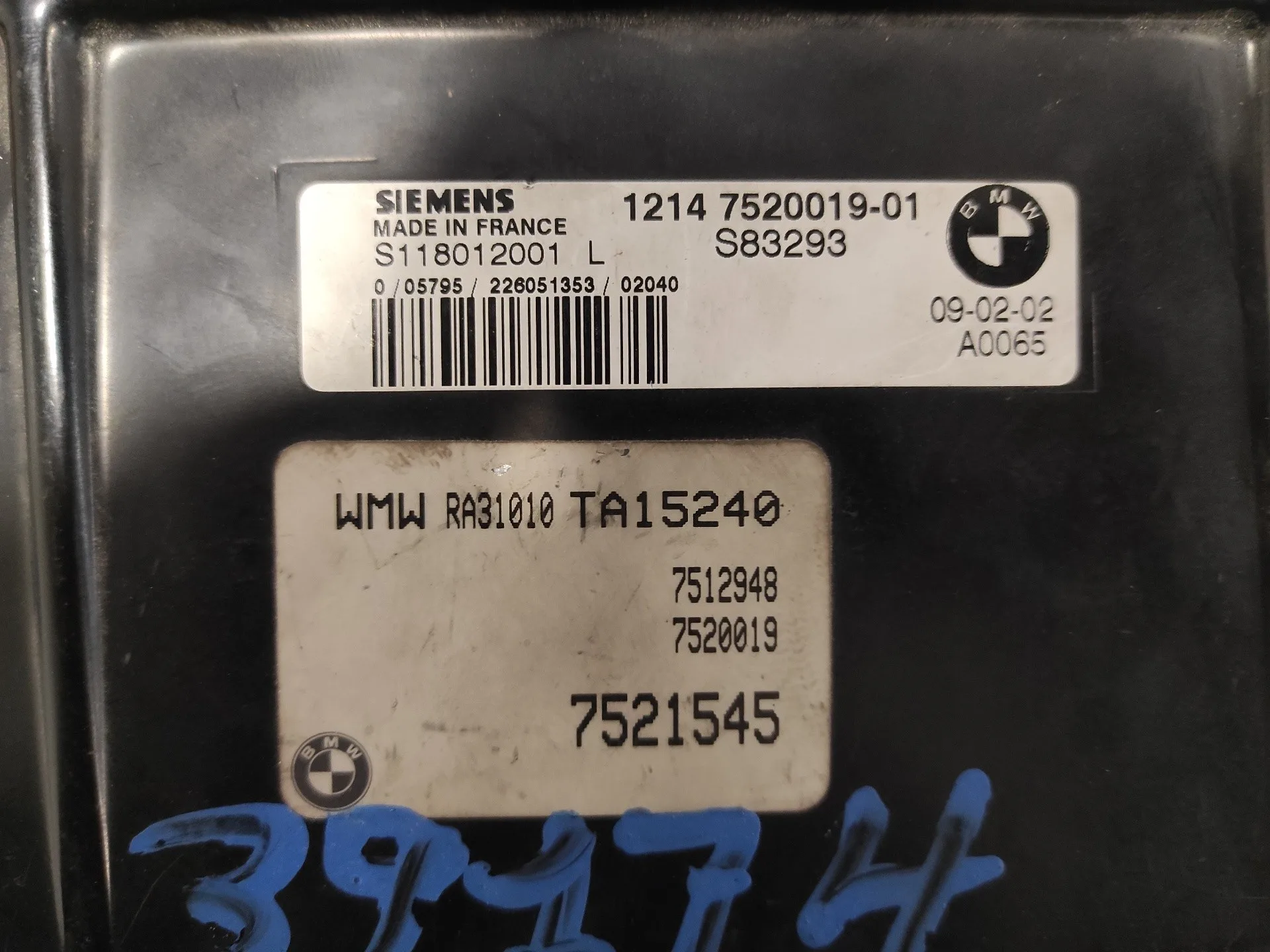 Centralita Motor Uce para Mini Mini (R50,R53)