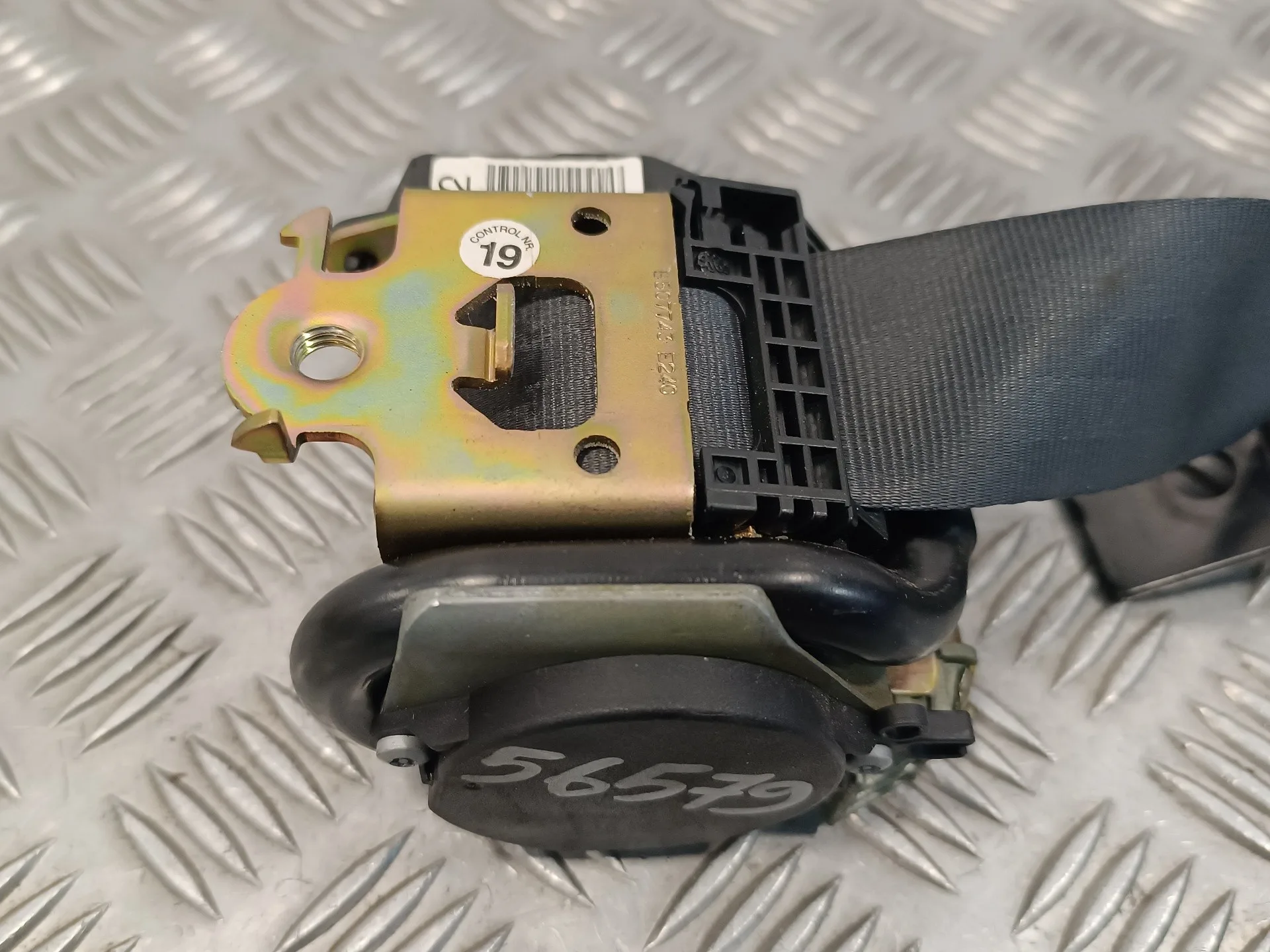 Cinturon Seguridad Trasero Derecho para Renault Megane Ii Coupe/Cabrio