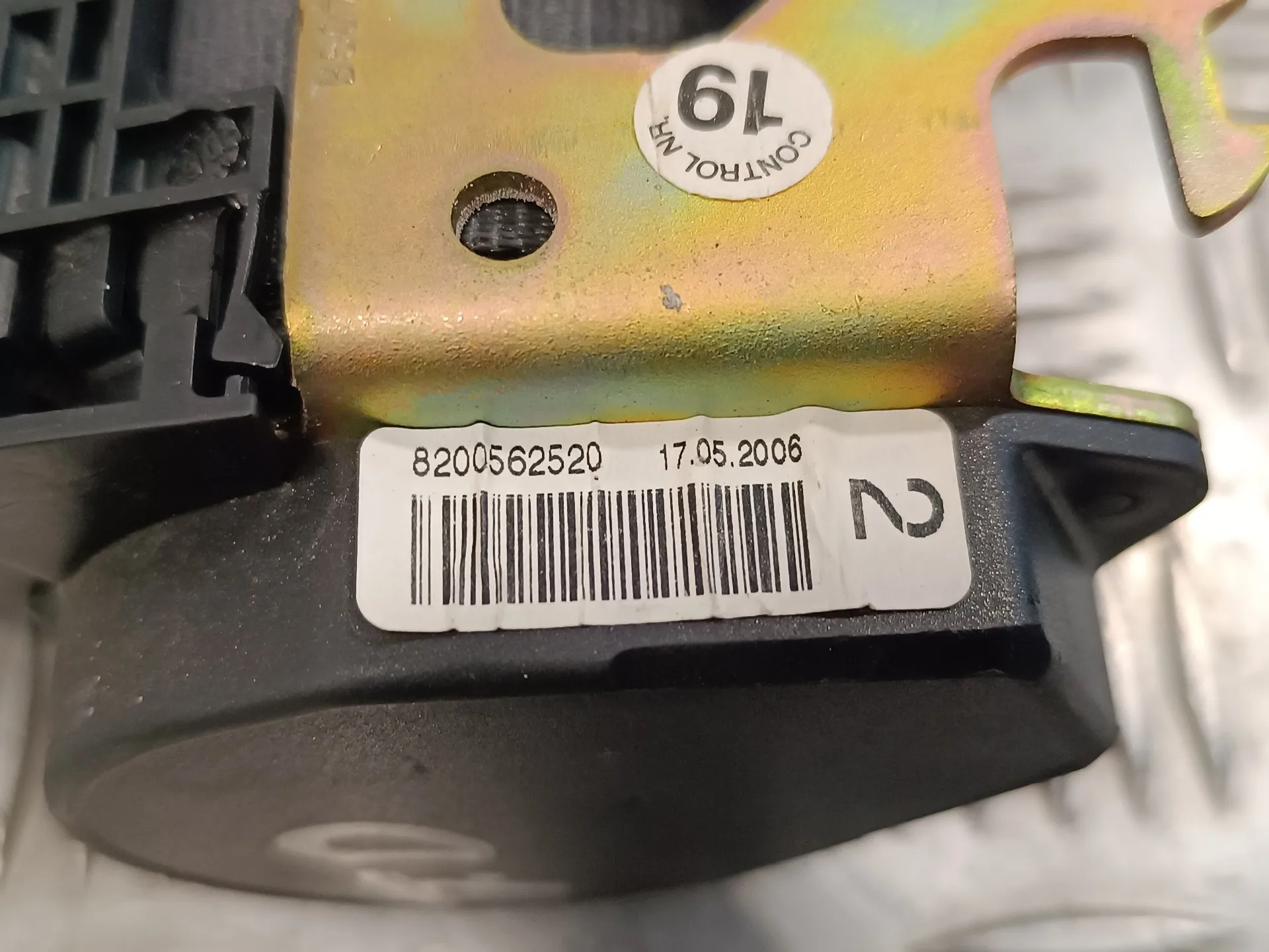 Cinturon Seguridad Trasero Derecho para Renault Megane Ii Coupe/Cabrio