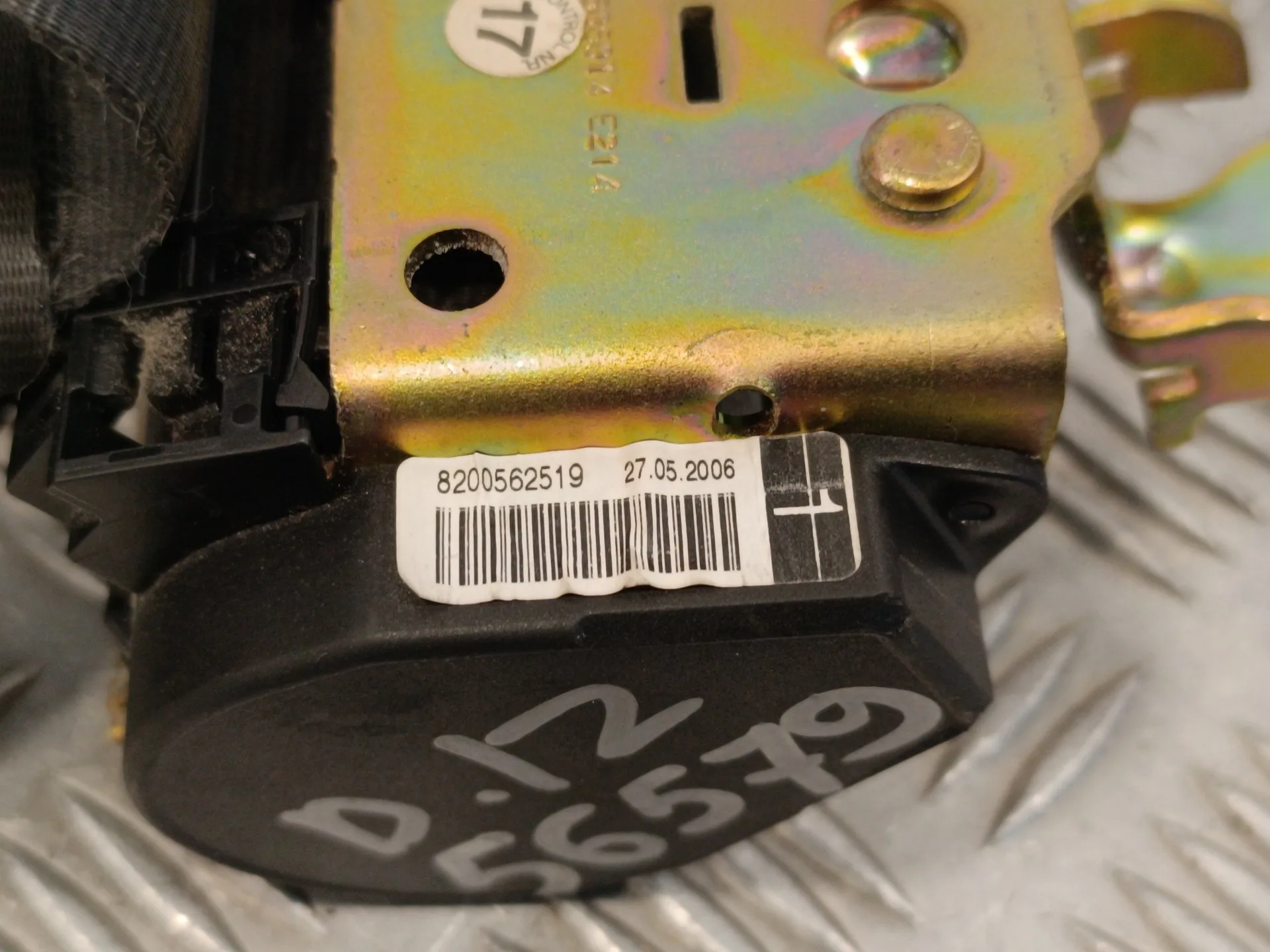Cinturon Seguridad Delantero Izquierdo para Renault Megane Ii Coupe/Cabrio