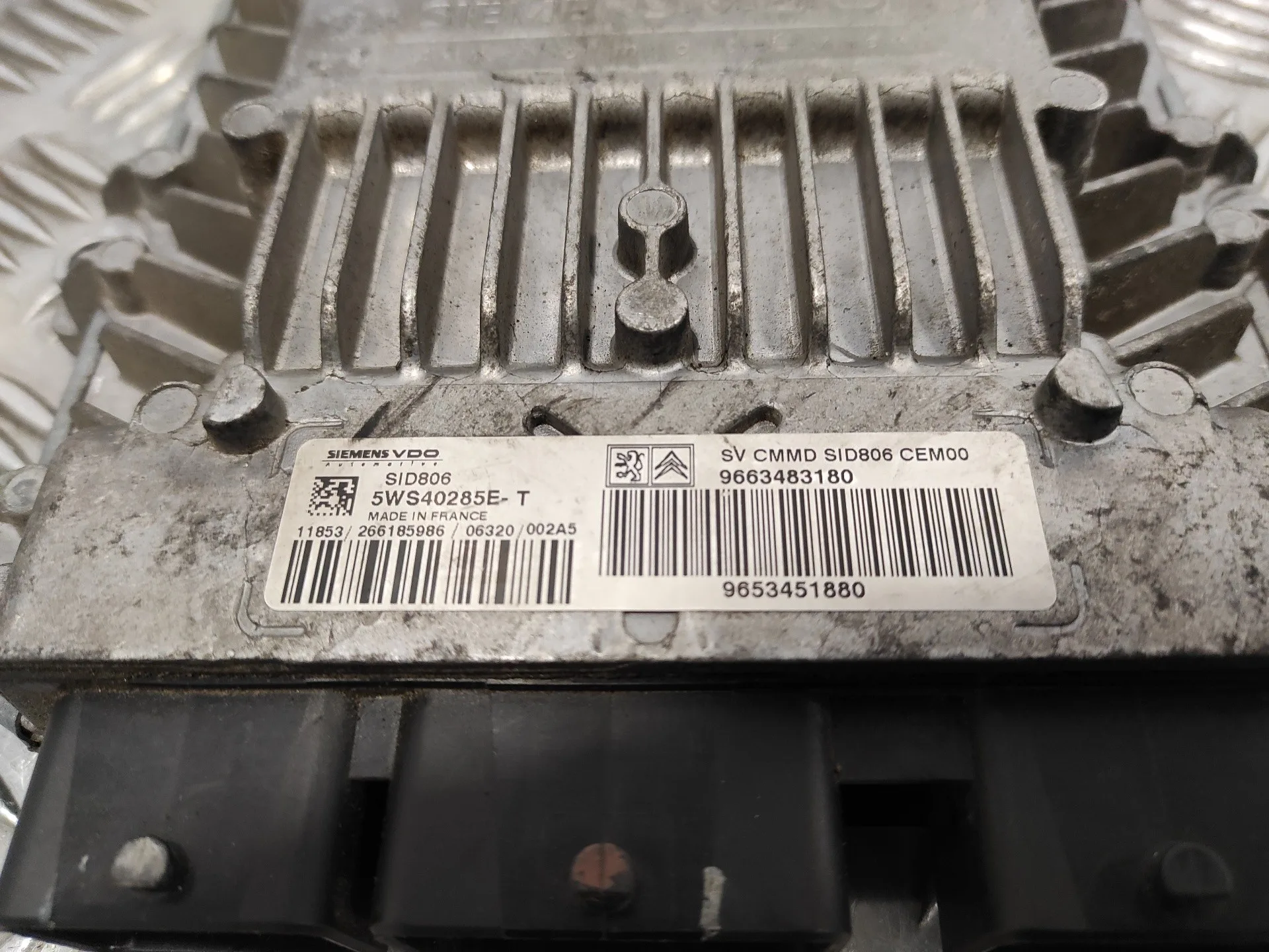 Centralita Motor Uce para Citroën C2
