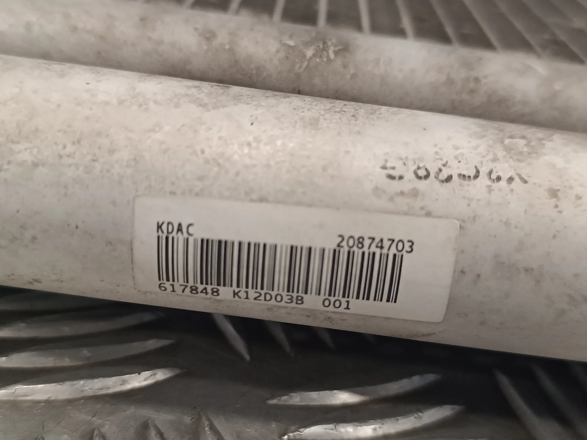 Condensador / Radiador Aire Acondicionado para Opel Antara