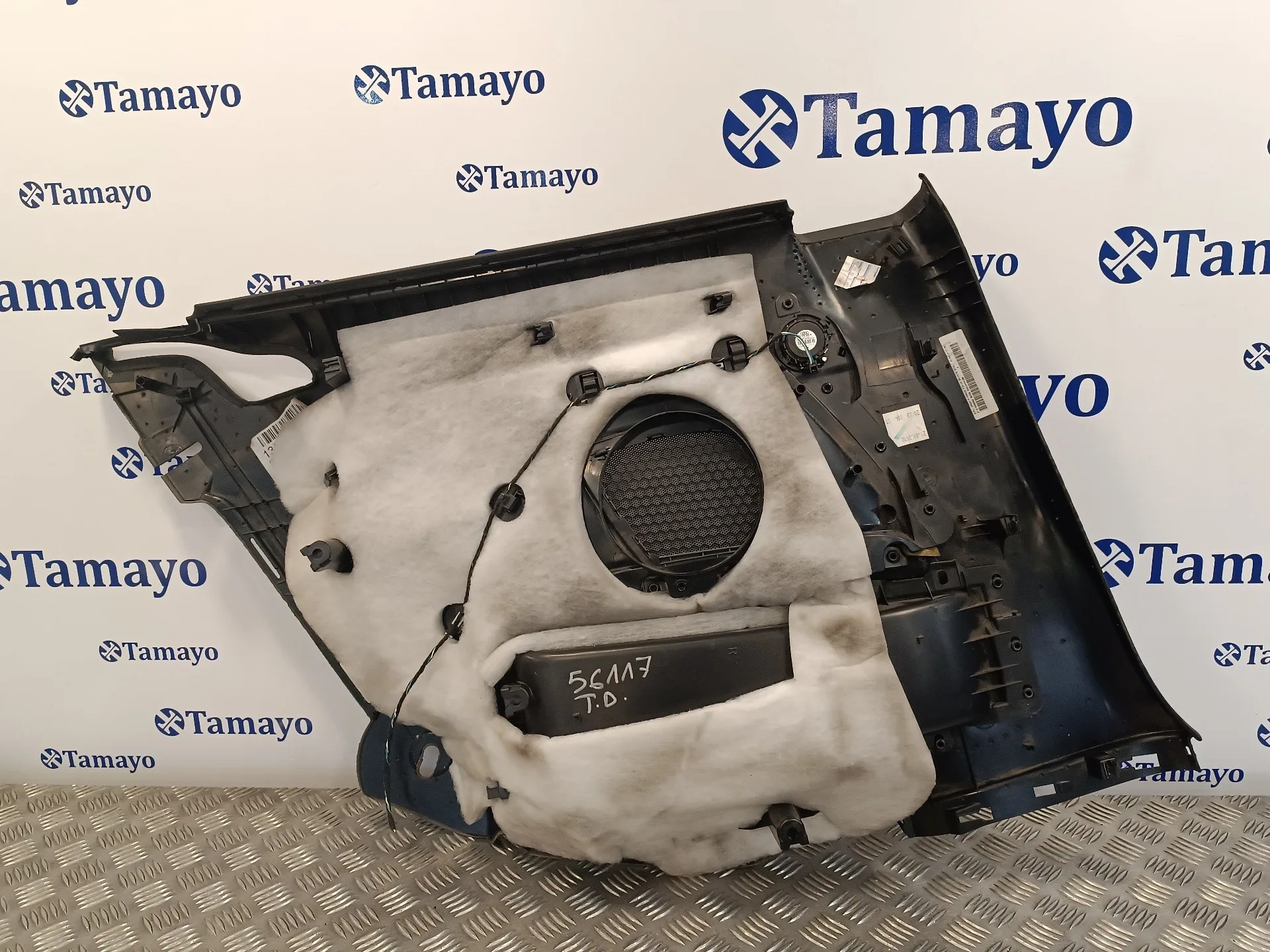Guarnecido Puerta Trasera Derecha para Audi A5 Coupe (8T)