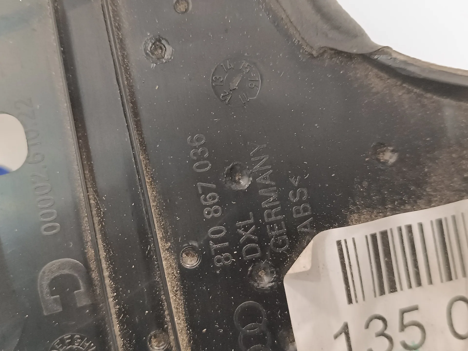 Guarnecido Puerta Trasera Derecha para Audi A5 Coupe (8T)
