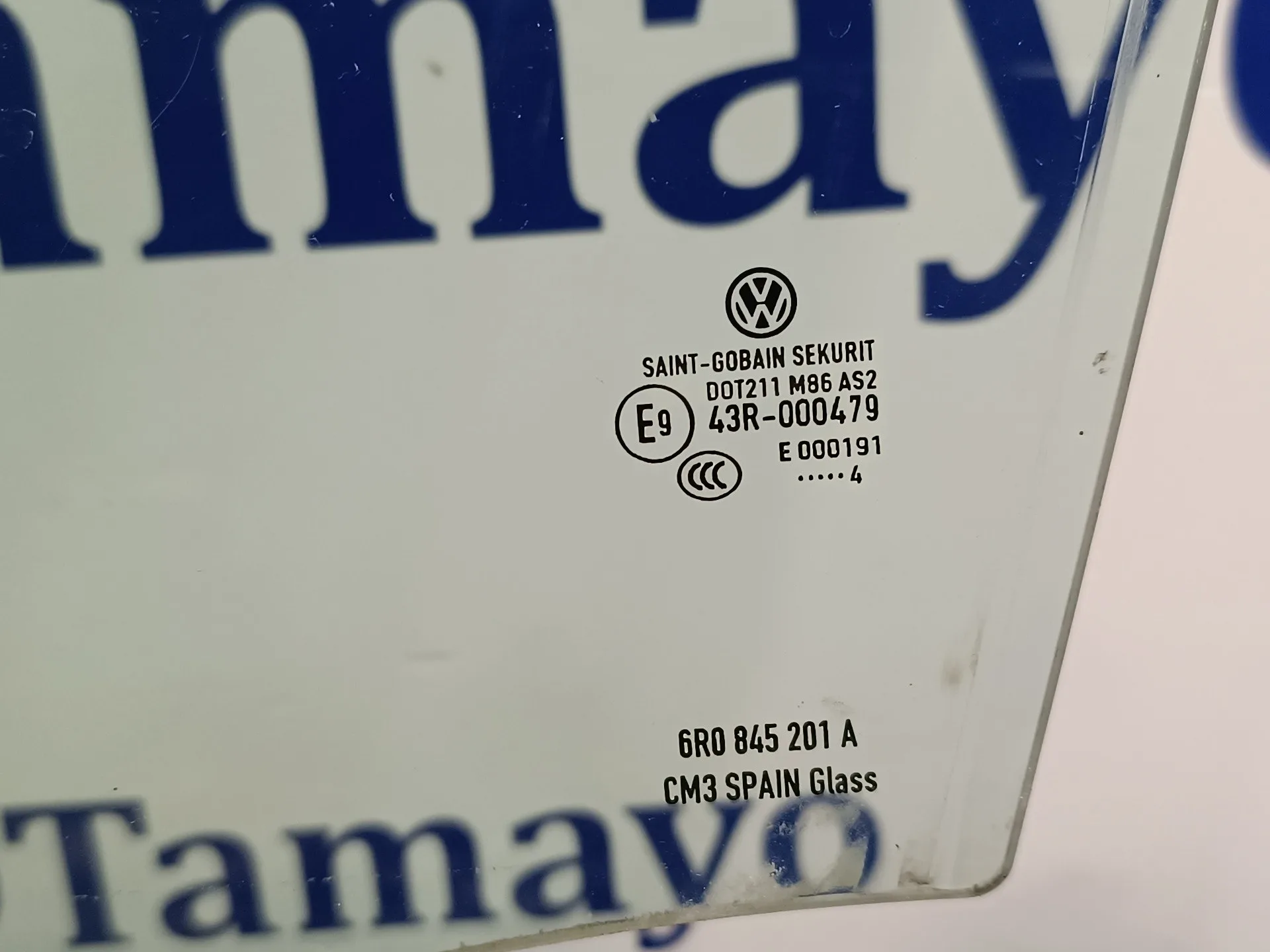 Luna Delantera Izquierda para Volkswagen Polo (6C1)