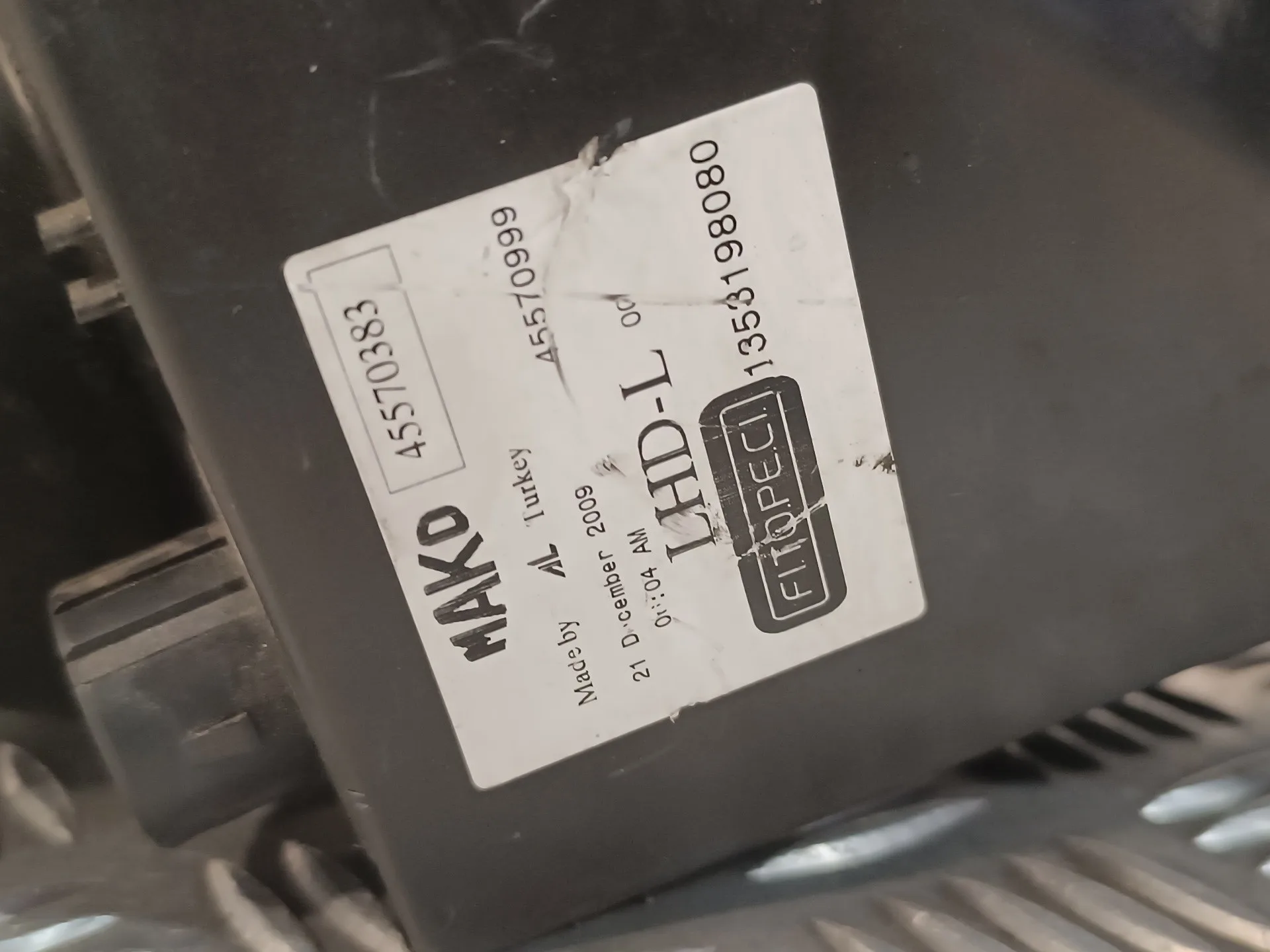 Faro Izquierdo para Fiat Fiorino