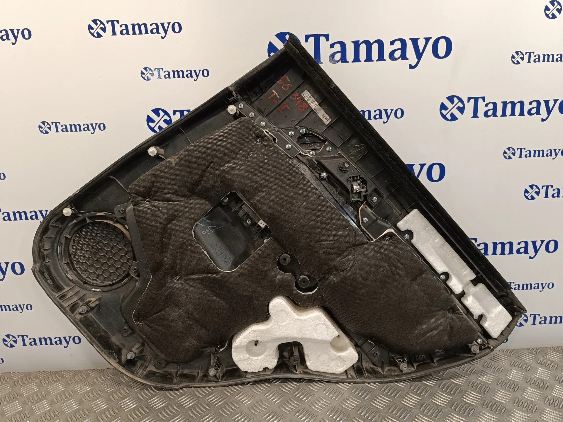Guarnecido Puerta Trasera Izquierda para Opel Antara