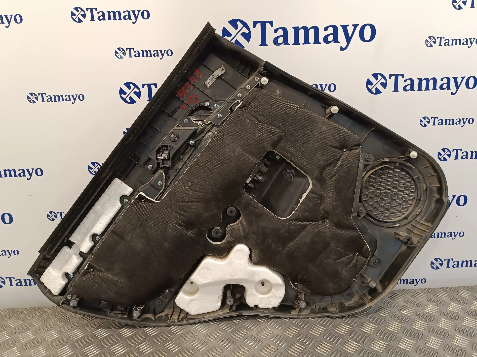 Guarnecido Puerta Trasera Derecha para Opel Antara
