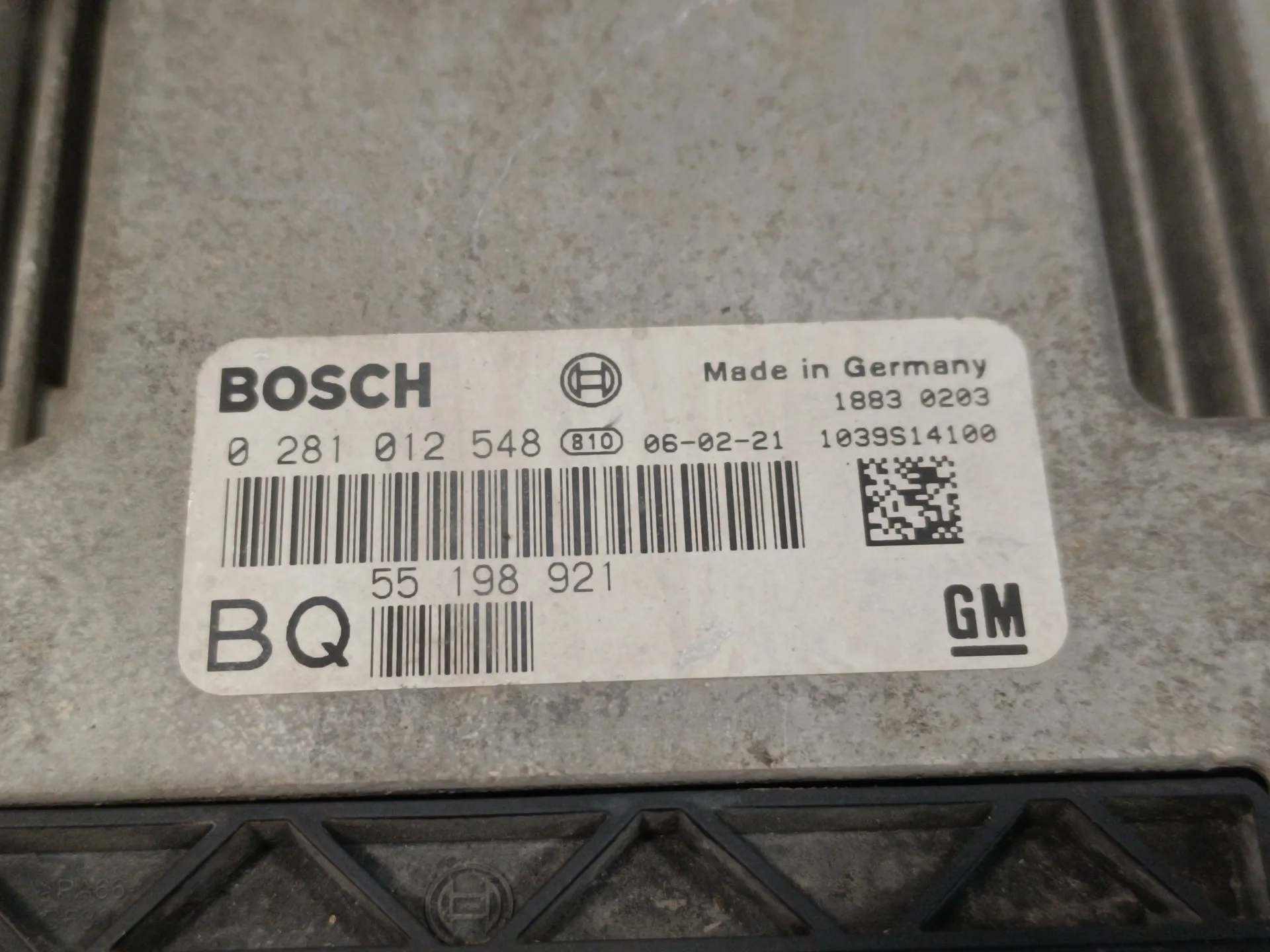 Centralita Motor Uce para Opel Astra Gtc
