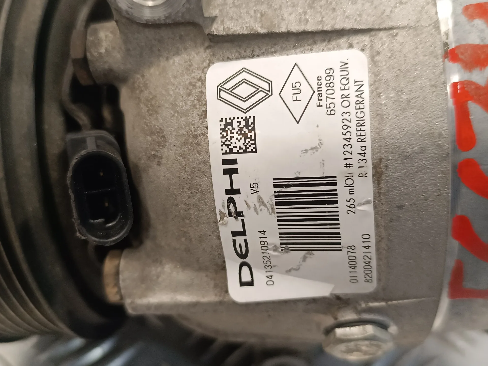 Compresor Aire Acondicionado para Renault Laguna Ii (Bg0)