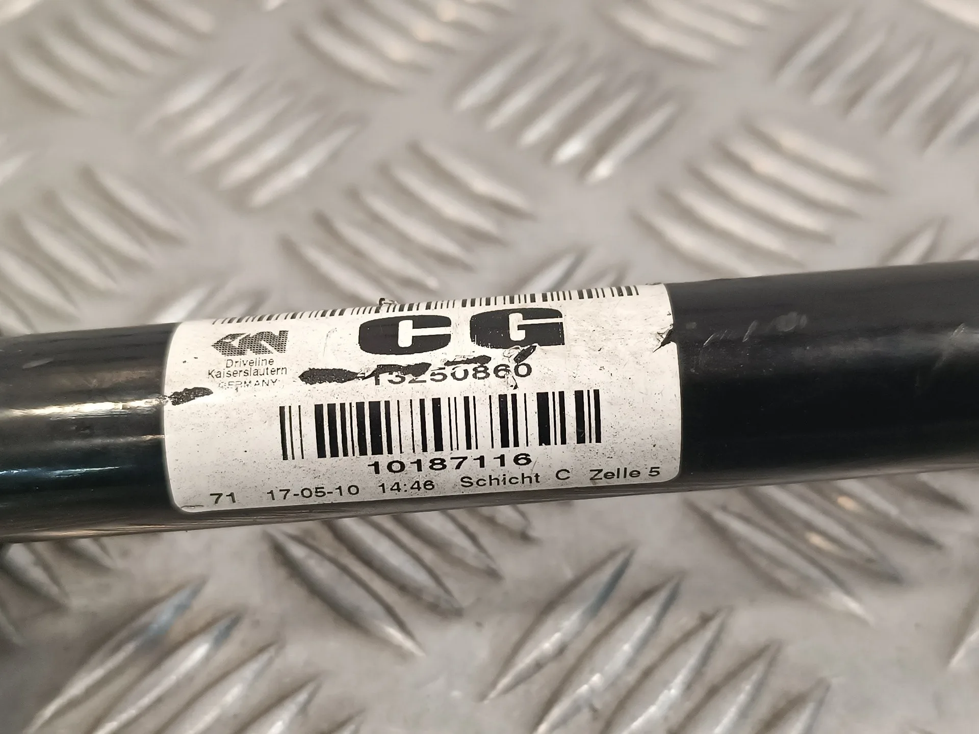 Transmision Delantera Izquierda para Opel Astra J Lim.