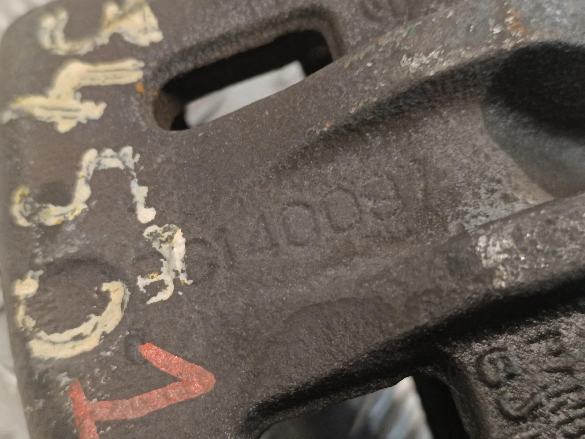 Pinza Freno Delantera Izquierda para Ssangyong Rodius