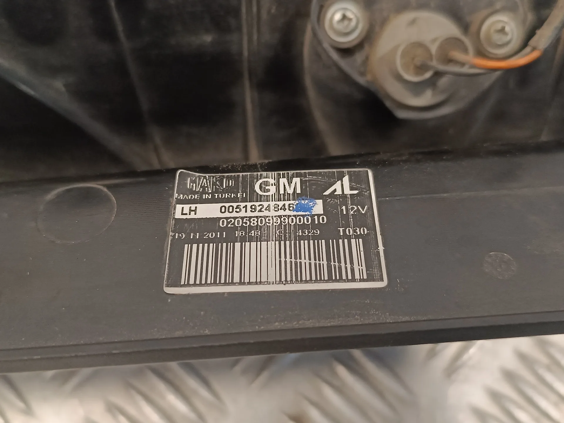 Piloto Trasero Izquierdo para Opel Combo D