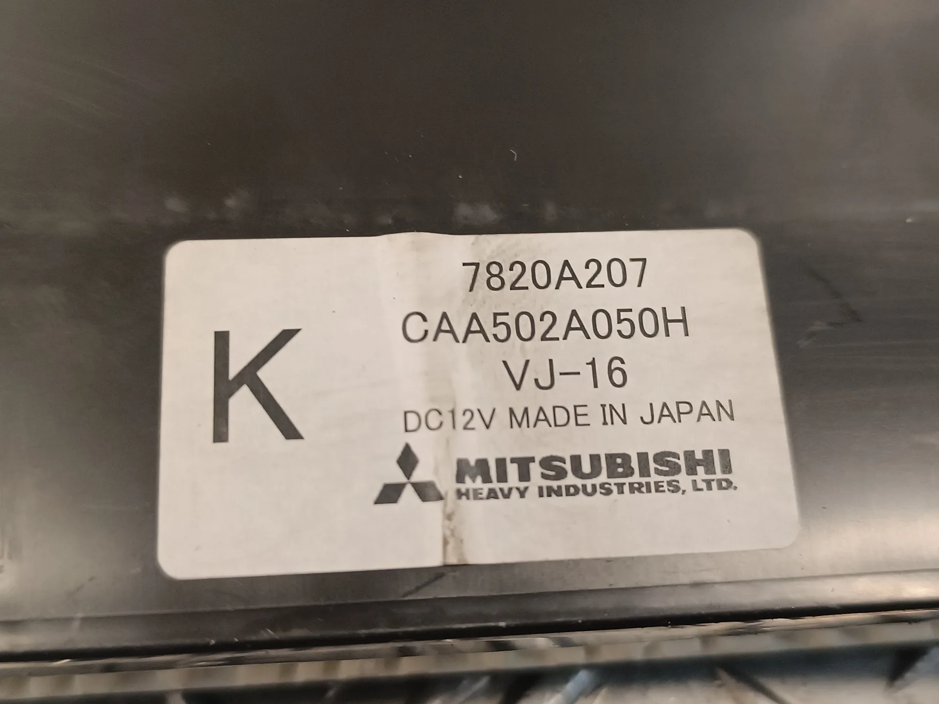 Mando Climatizador para Mitsubishi Grandis (Na0W)