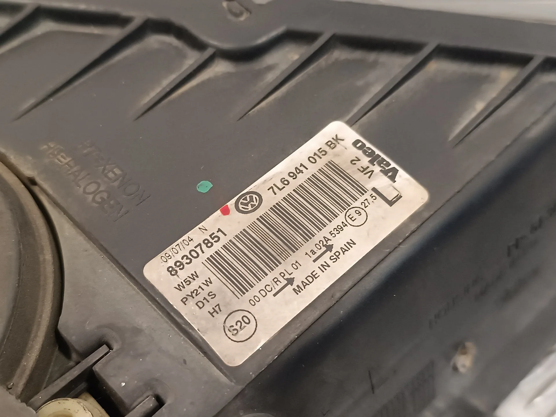 Faro Izquierdo para Volkswagen Touareg (7La)