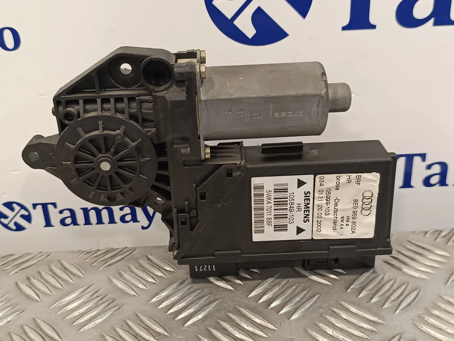 Motor Elevalunas Trasero Derecho para Audi A4 Avant (8E)