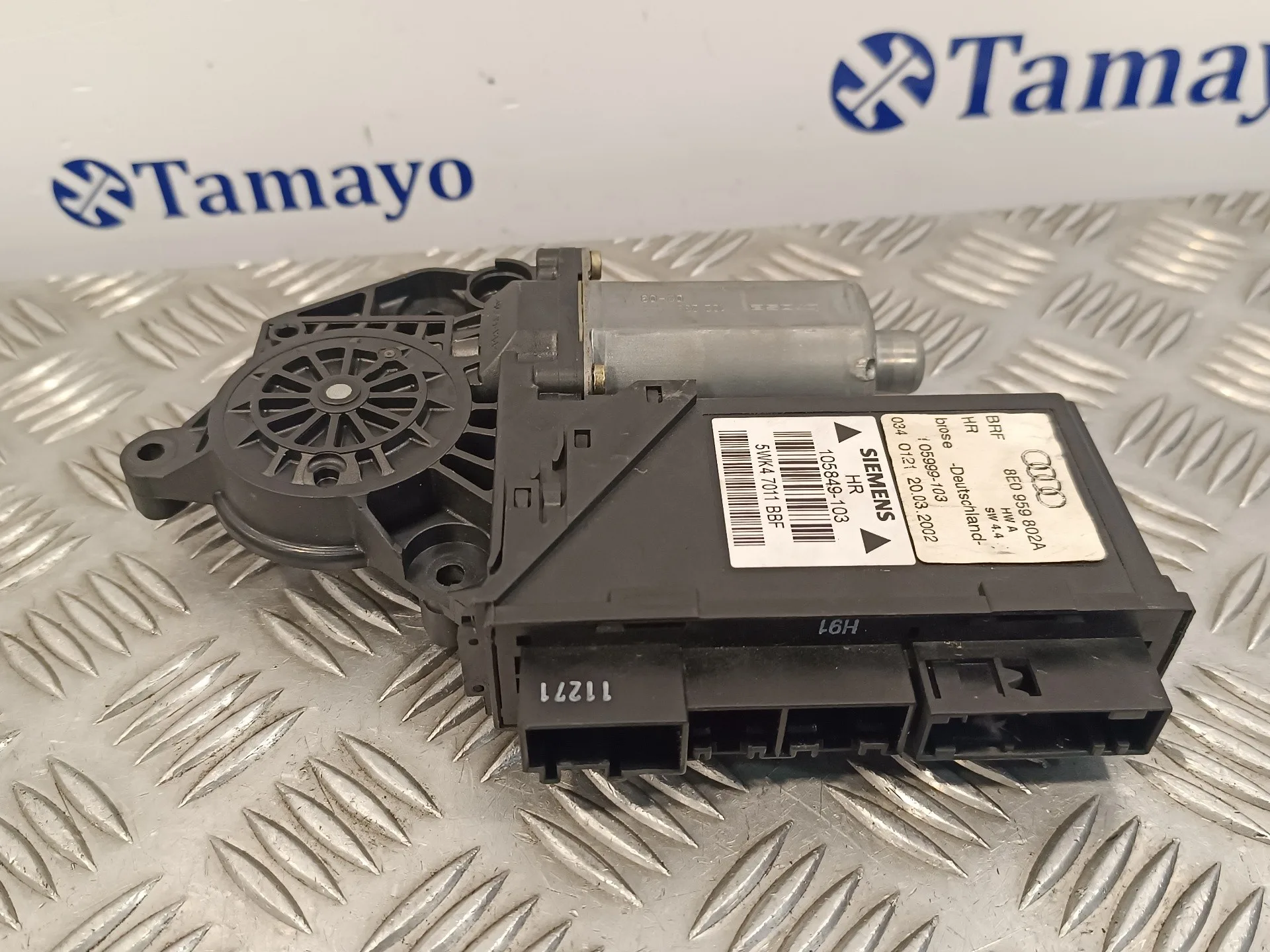 Motor Elevalunas Trasero Derecho para Audi A4 Avant (8E)