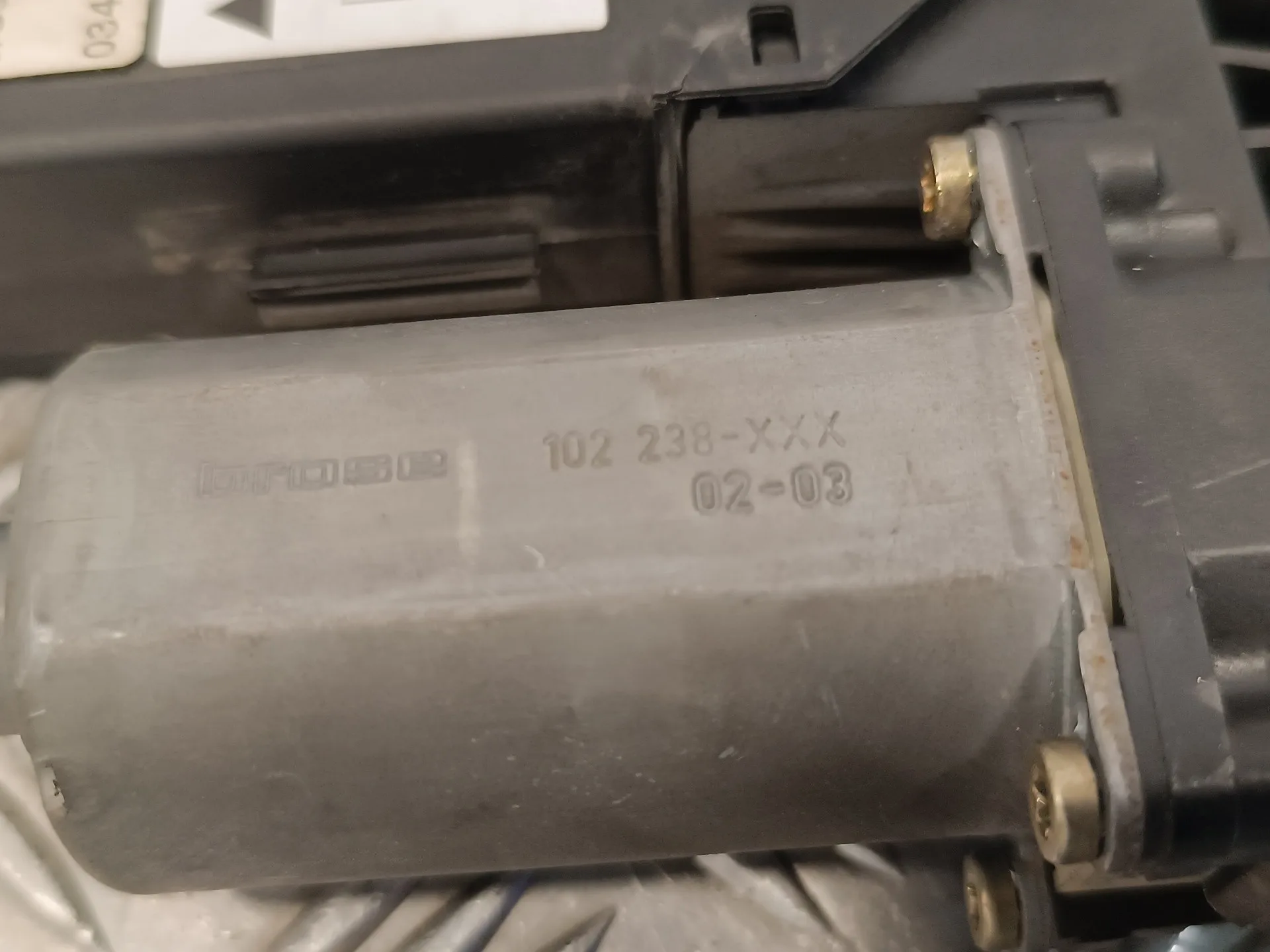 Motor Elevalunas Trasero Derecho para Audi A4 Avant (8E)