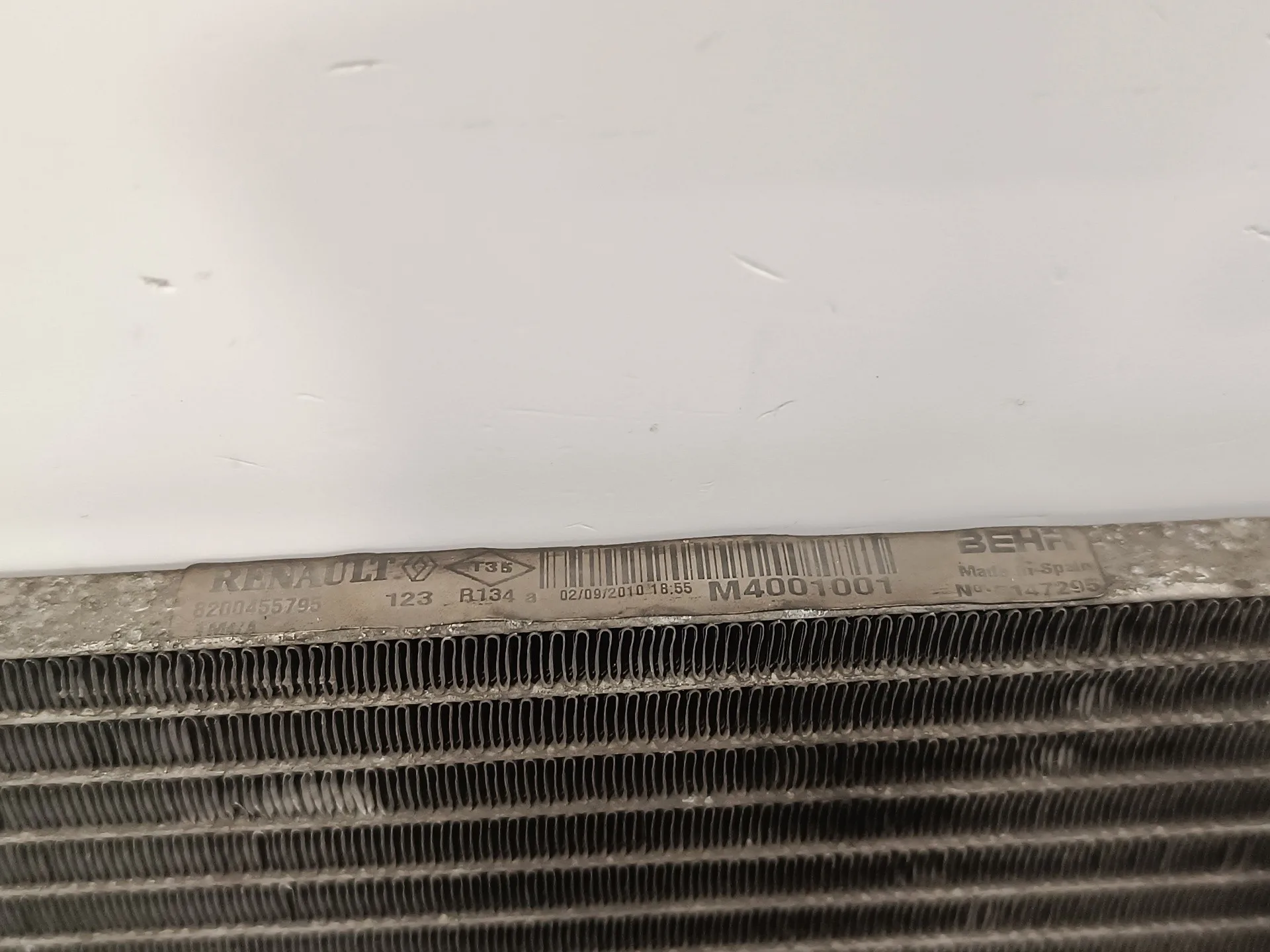 Condensador / Radiador Aire Acondicionado para Renault Kangoo