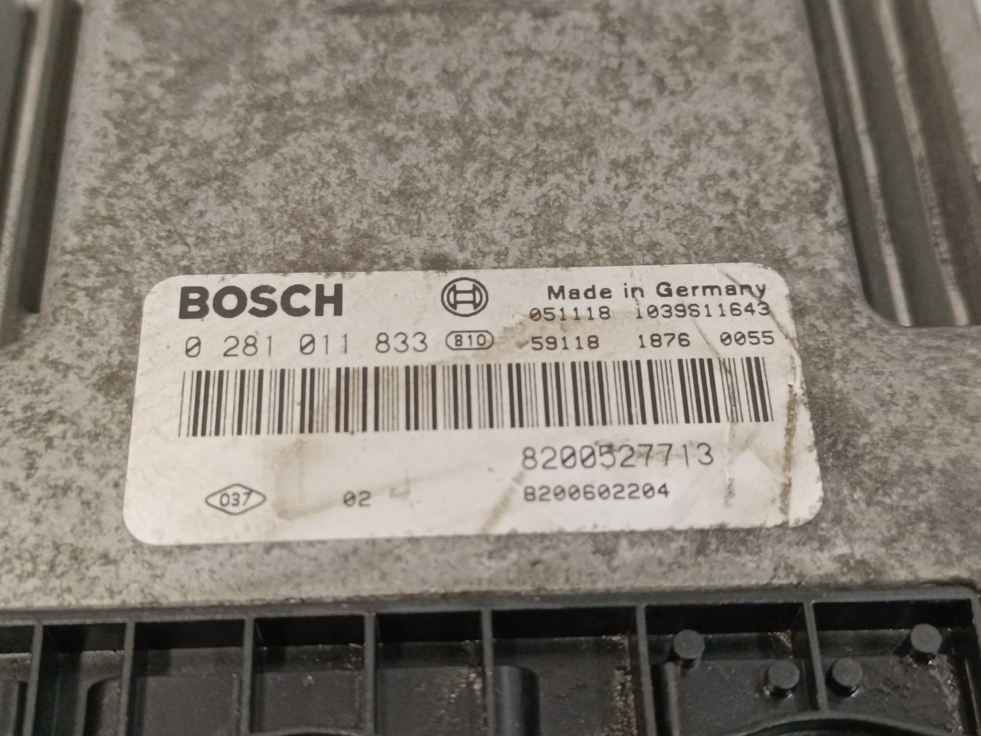 Centralita Motor Uce para Renault Vel Satis (Bj0)