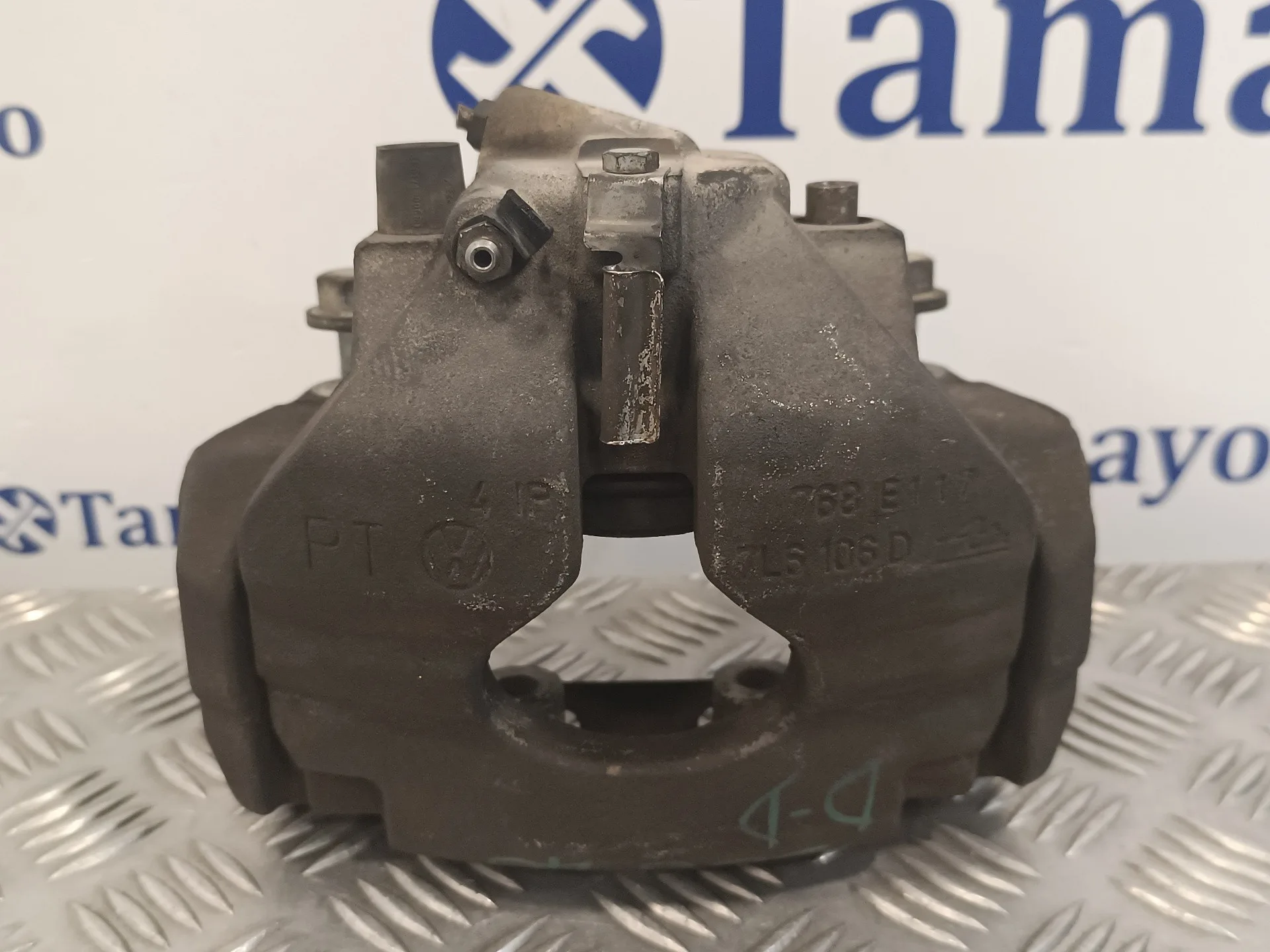 Pinza Freno Delantera Derecha para Volkswagen Touareg (7La)